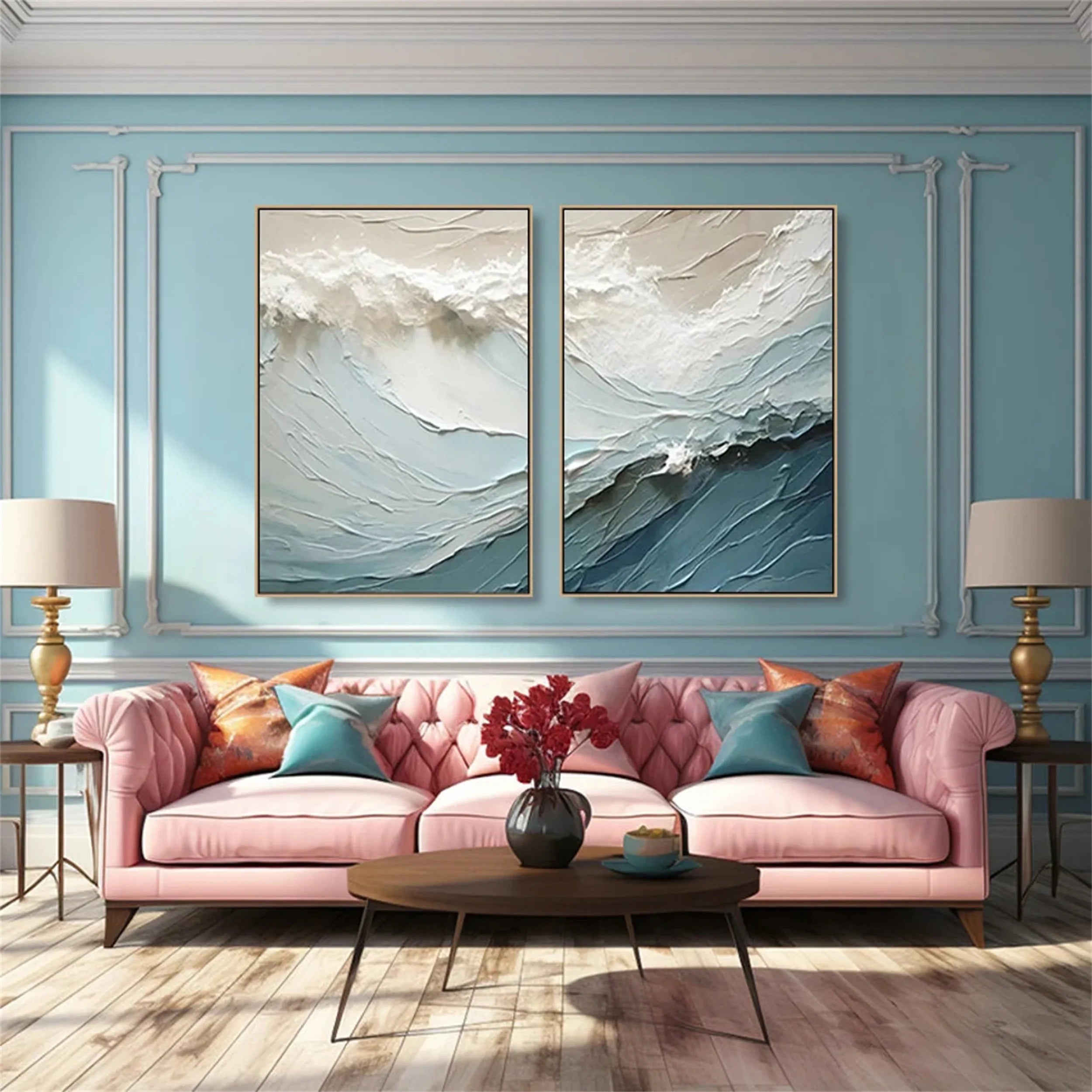 Ocean And Sky Painting #OS 084