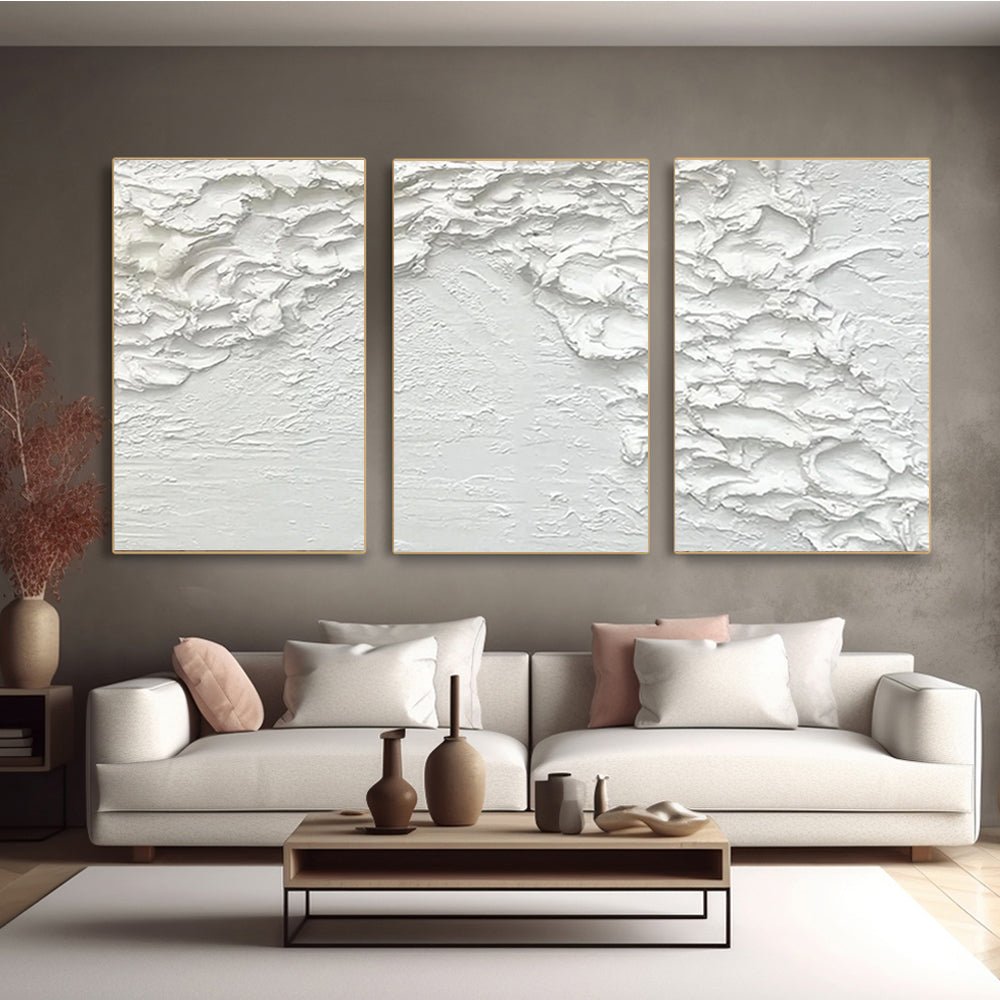 3D Textured Painting "Suspiro de Cal"