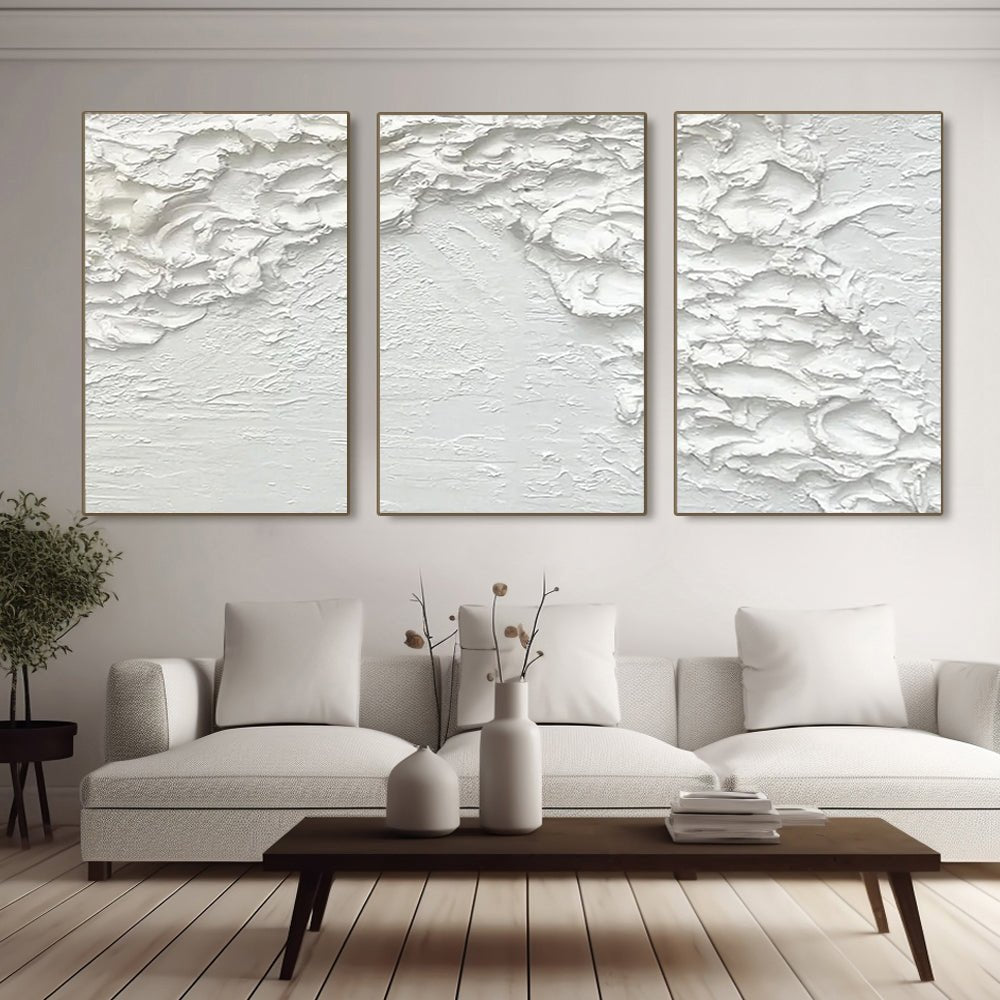 3D Textured Painting "Suspiro de Cal"