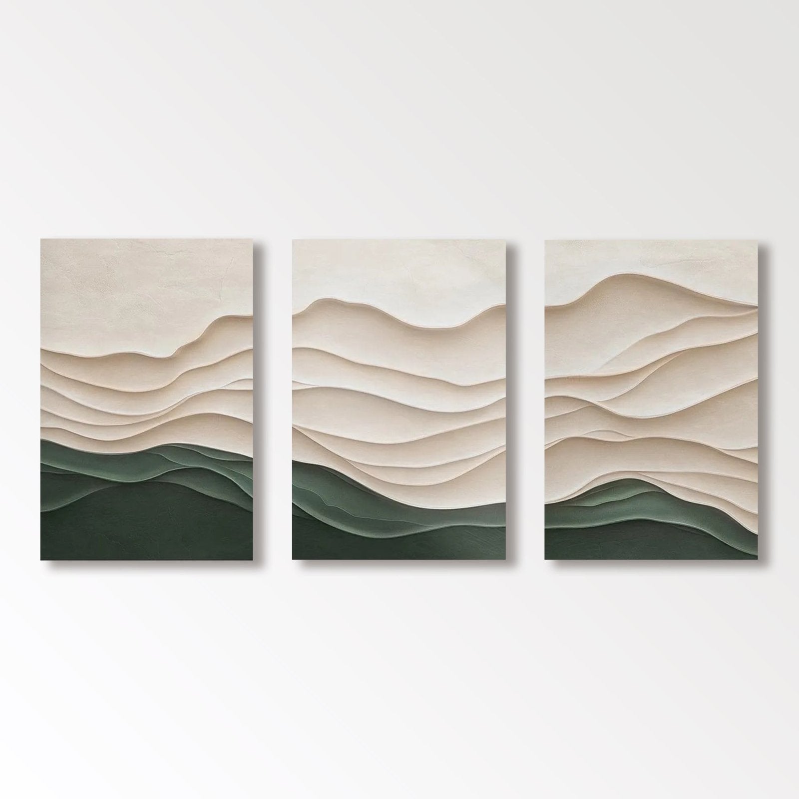 3D Textured Painting "Valle Interior"