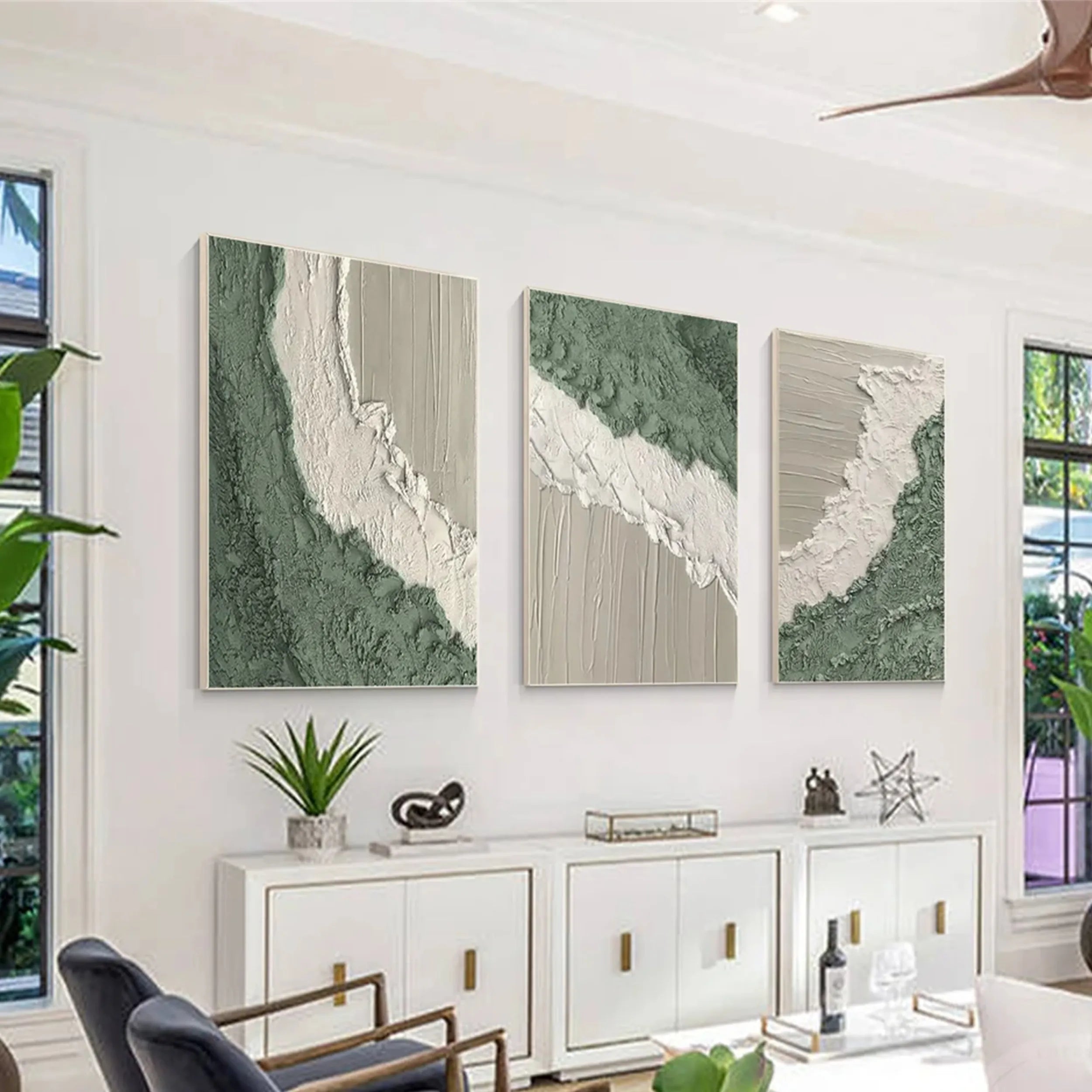 Ocean And Sky Painting Set of 2#OS 223