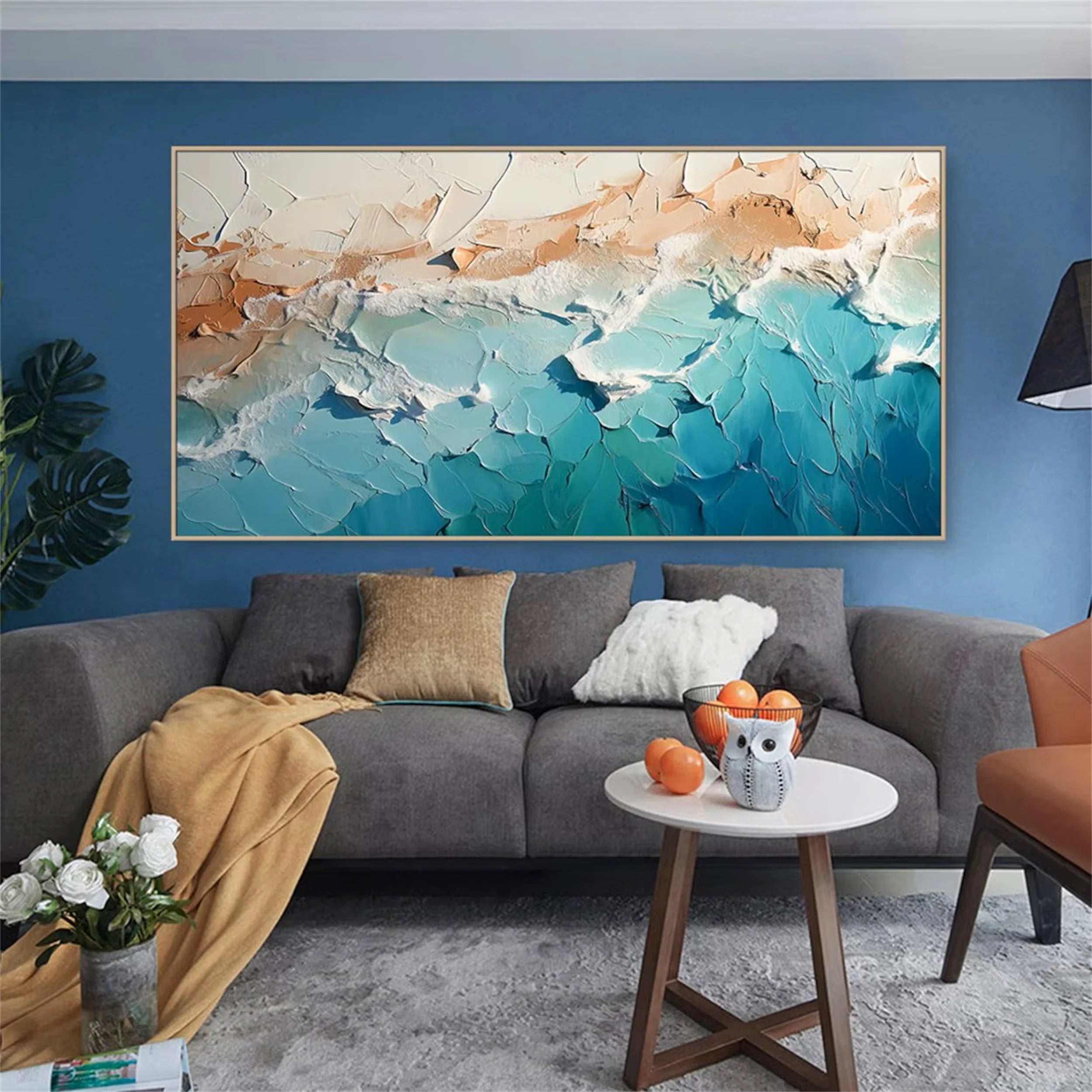Ocean And Sky Painting #OS 070