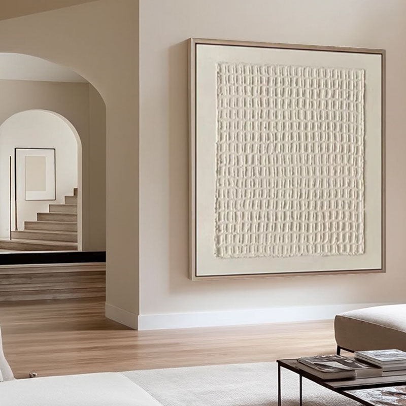 Beige & Brown Abstract #BB136