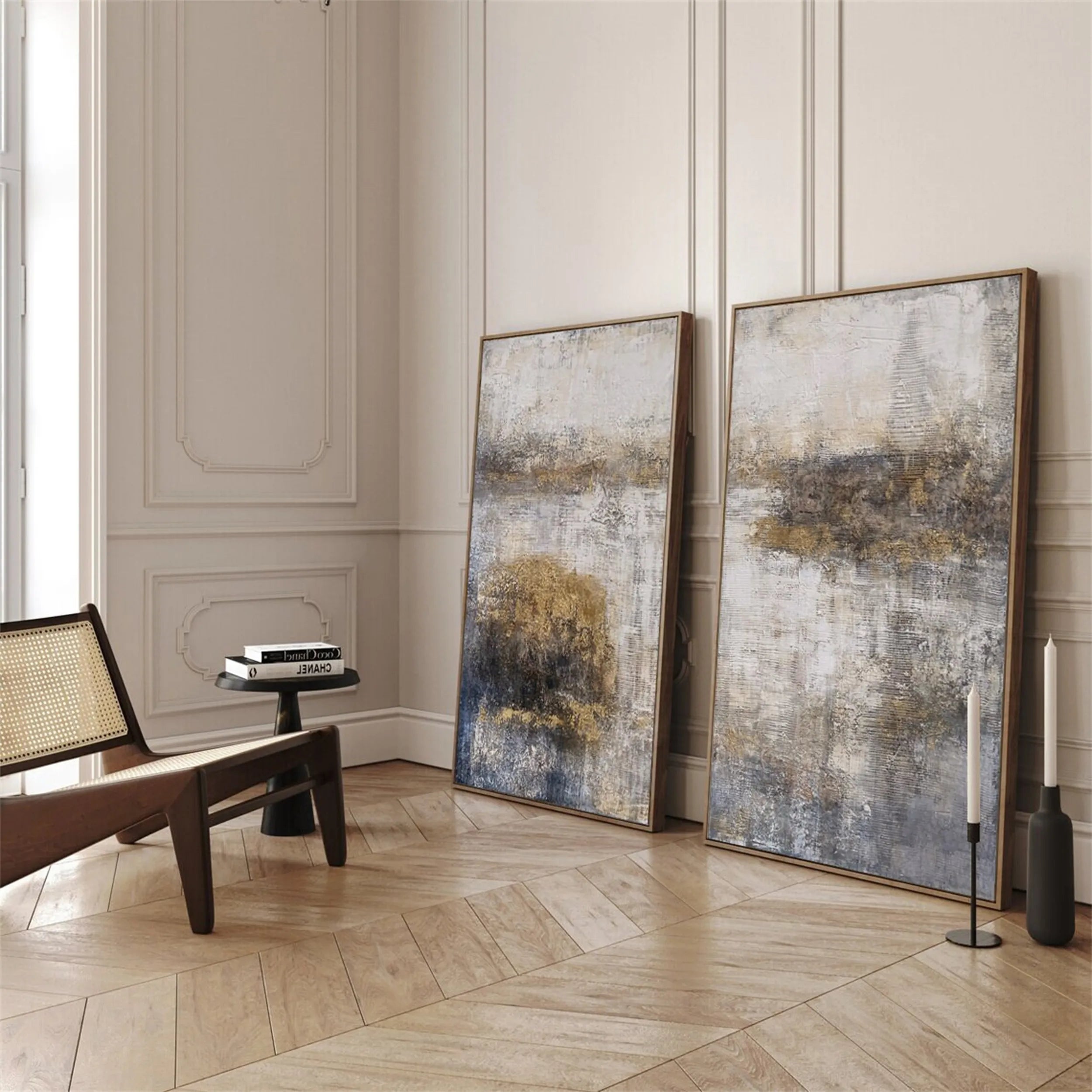 Plaster Art Minimalist Textured Painting #MM016