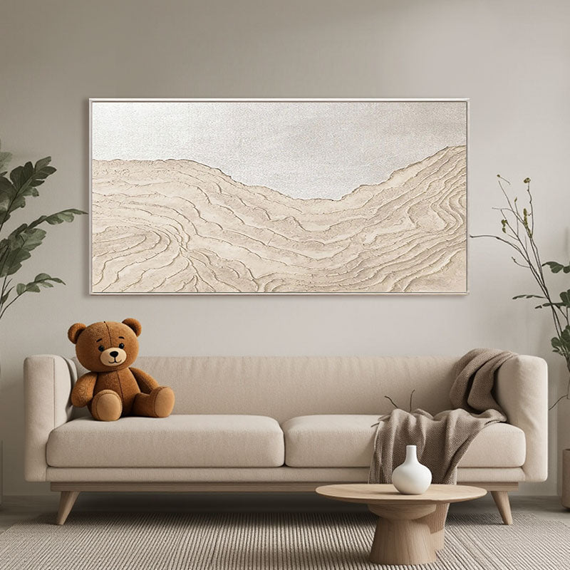 Plaster Art Minimalist Textured Painting #MM194