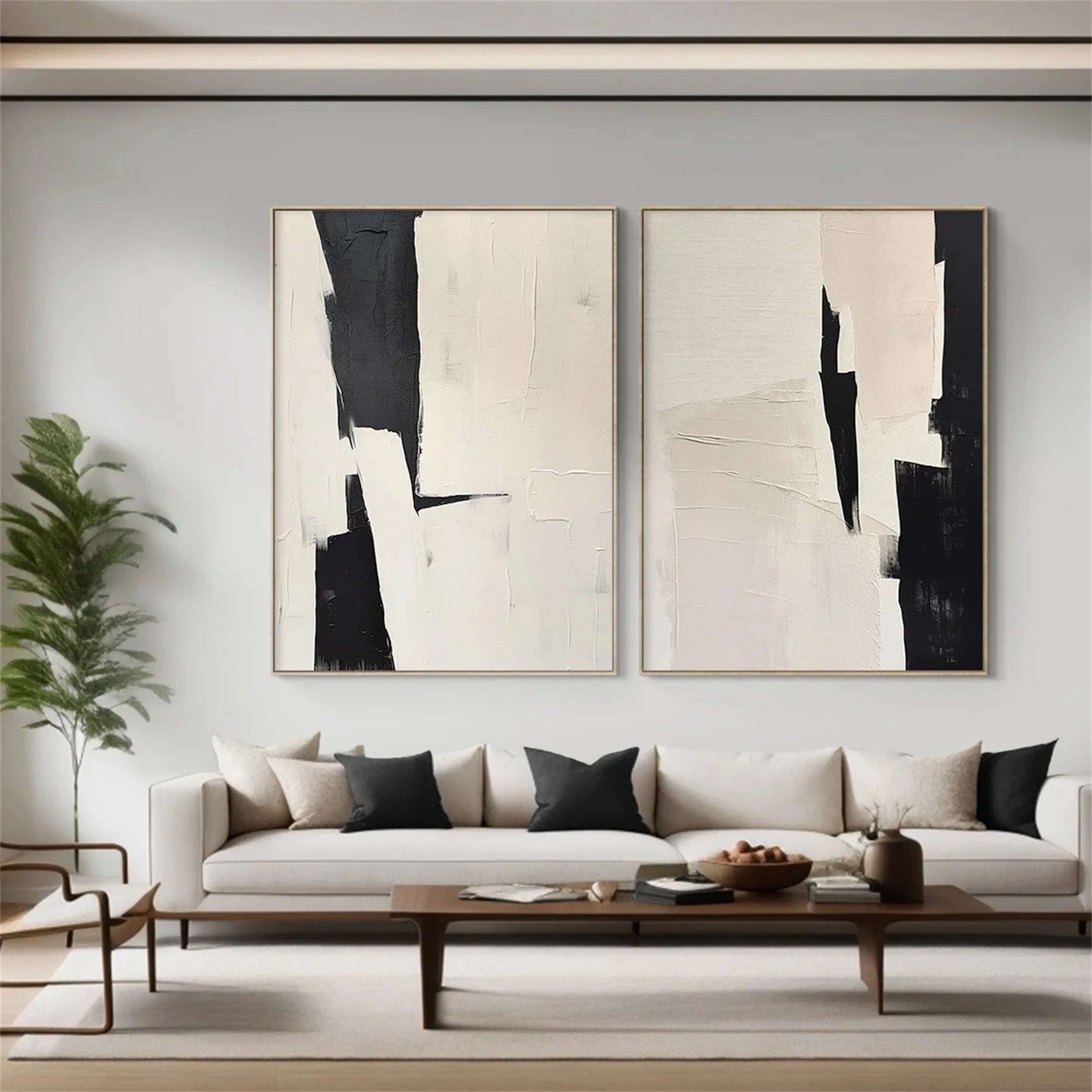 Abstract Tranquility Set of 2 #WS128