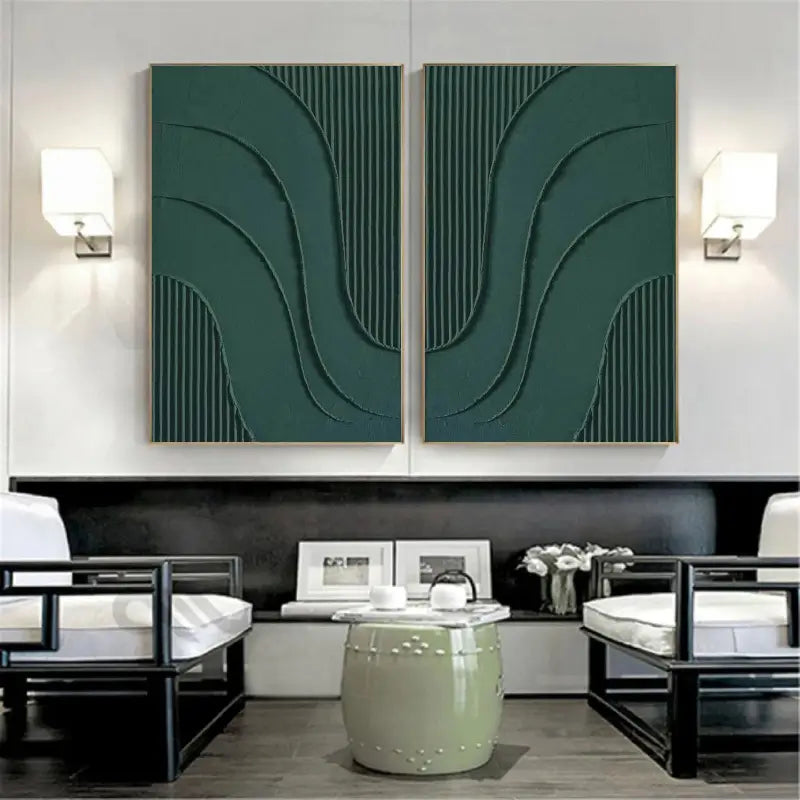 Abstract Tranquility Set of 2 #WS018