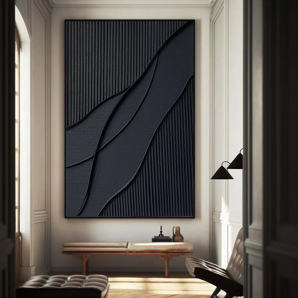 Plaster Art Minimalist Textured Painting #MM086