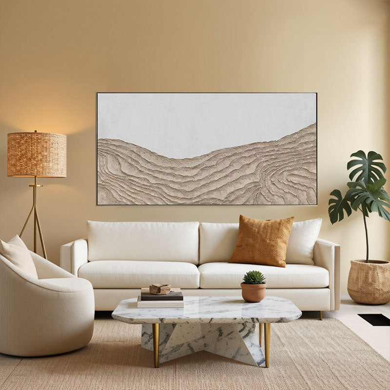 Plaster Art Minimalist Textured Painting #MM197