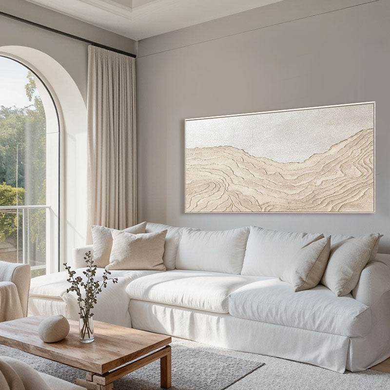 Plaster Art Minimalist Textured Painting #MM194