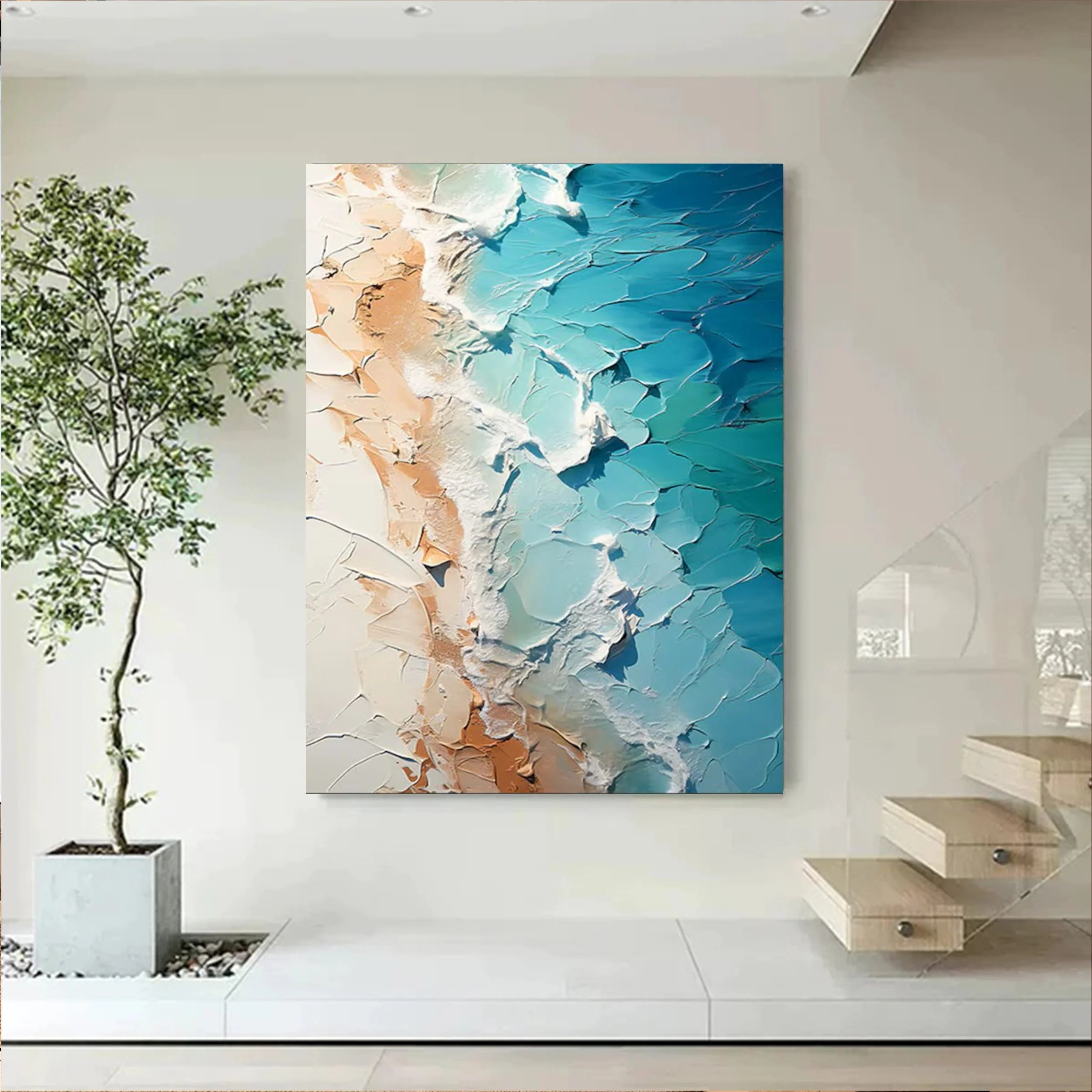 Ocean And Sky Painting #OS 064