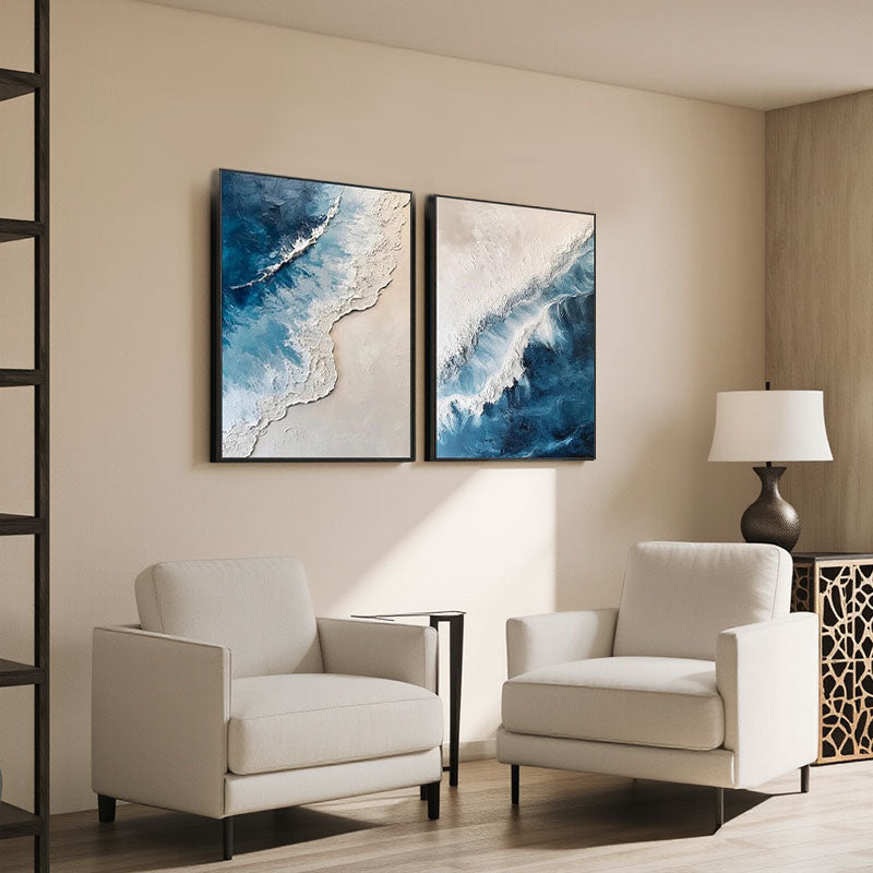 Ocean And Sky Painting Set of 2#OS 198