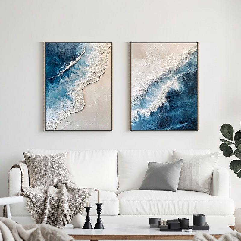 Ocean And Sky Painting Set of 2#OS 198
