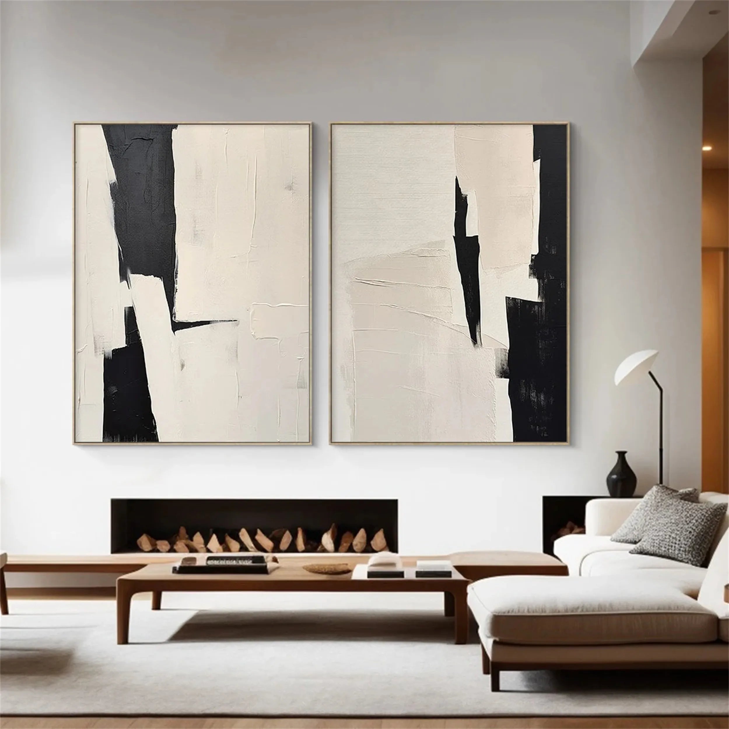 Plaster Art Minimalist Textured Painting #MM162