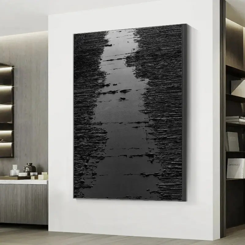 Plaster Art Minimalist Textured Paintings Set of 2 #MM057