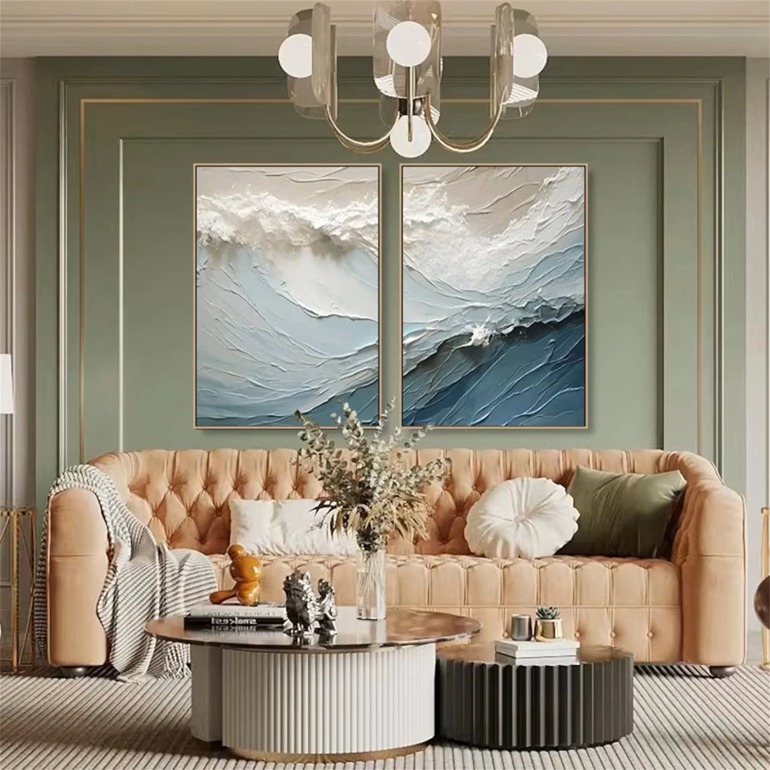 Ocean And Sky Painting #OS 084