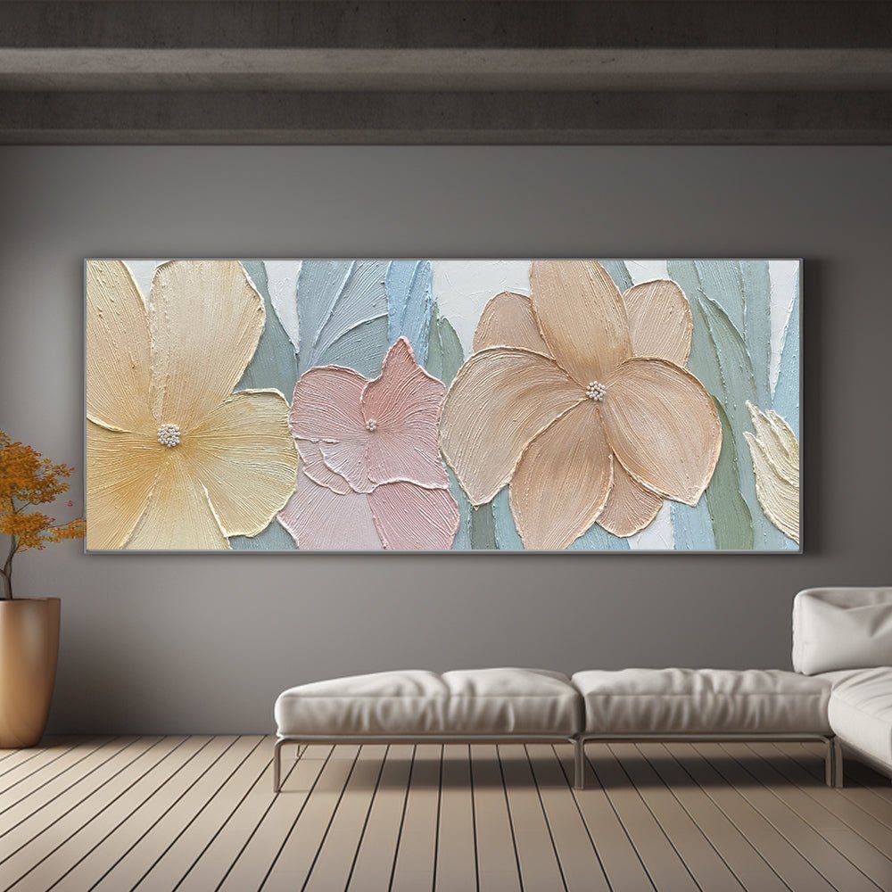 Abstract Colorful Painting "Blossom Serenade"