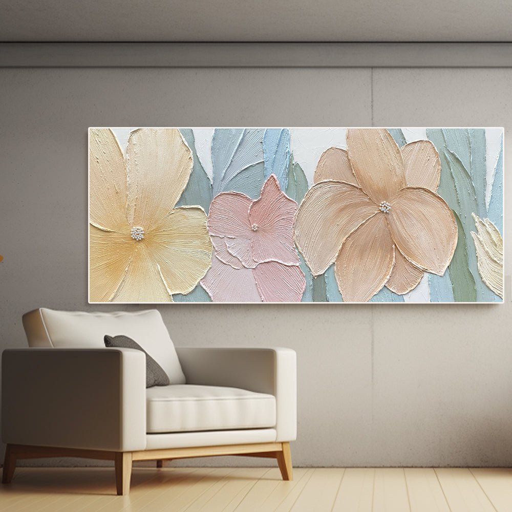 Abstract Colorful Painting "Blossom Serenade"