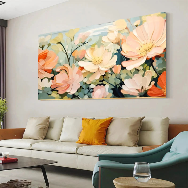 Abstract Colorful Painting "Dreams in Bloom"