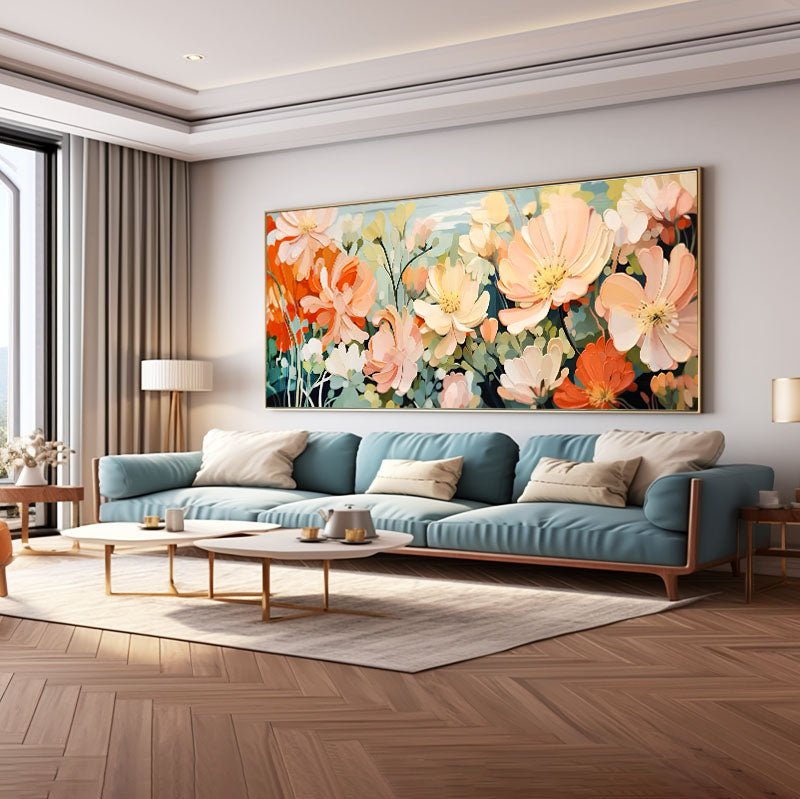 Abstract Colorful Painting "Dreams in Bloom"