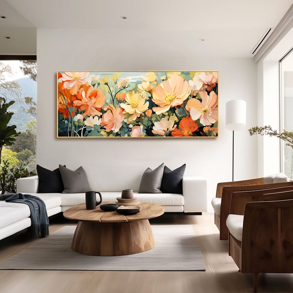 Abstract Colorful Painting "Dreams in Bloom"