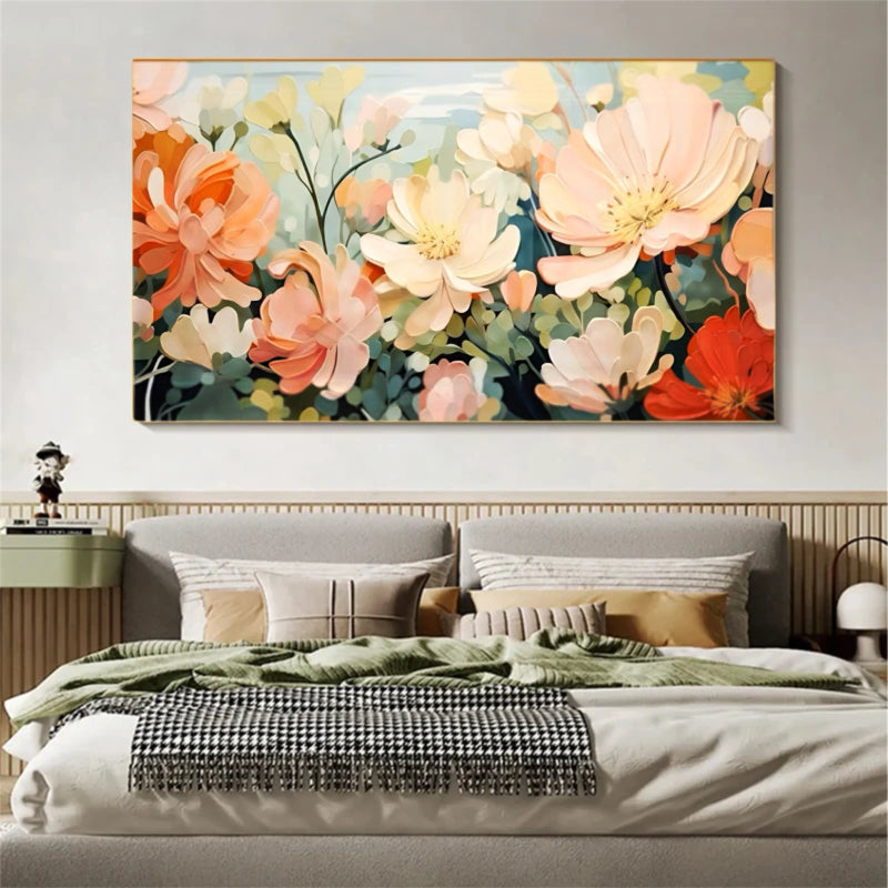 Abstract Colorful Painting "Dreams in Bloom"