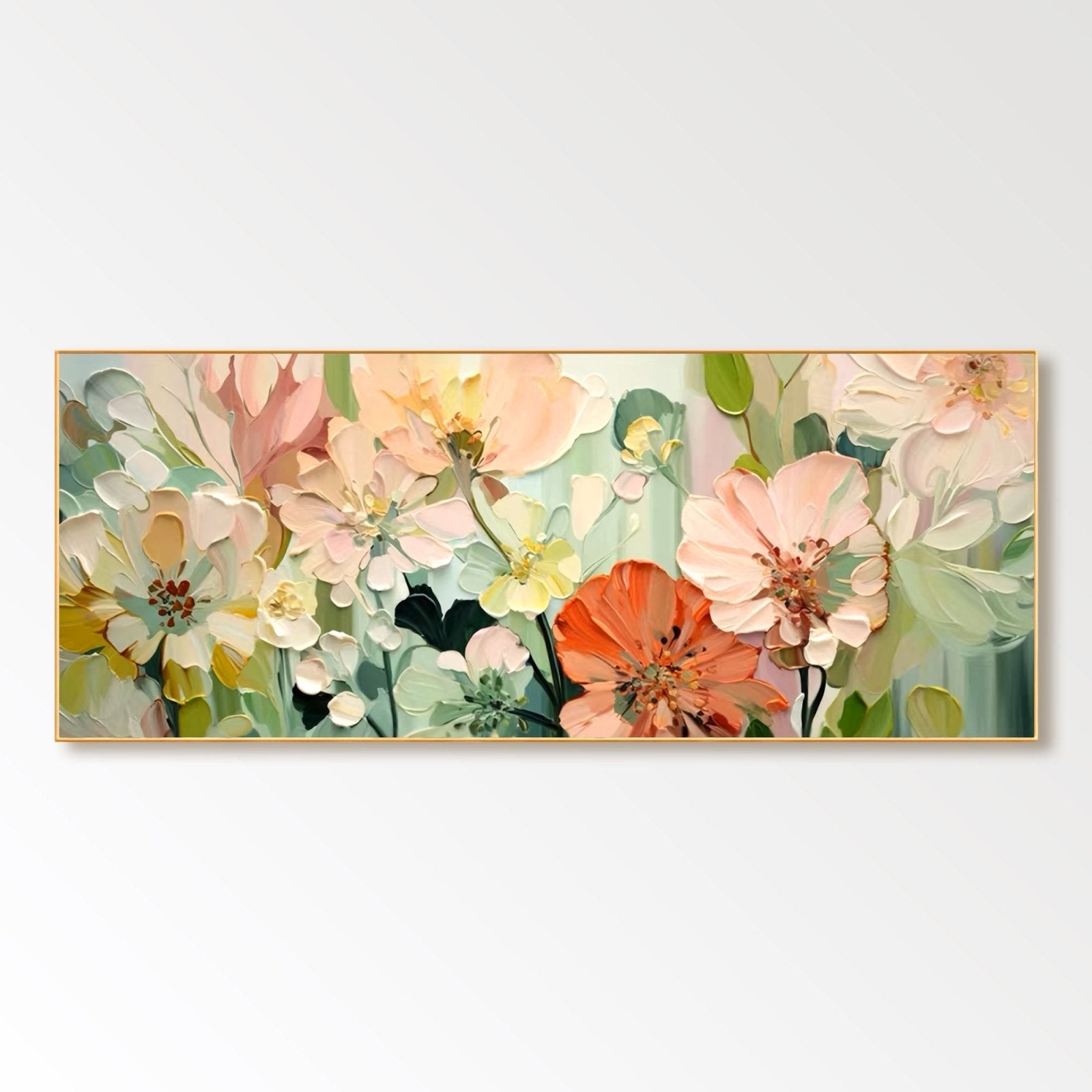 Abstract Colorful Painting "Petals of Infinity"