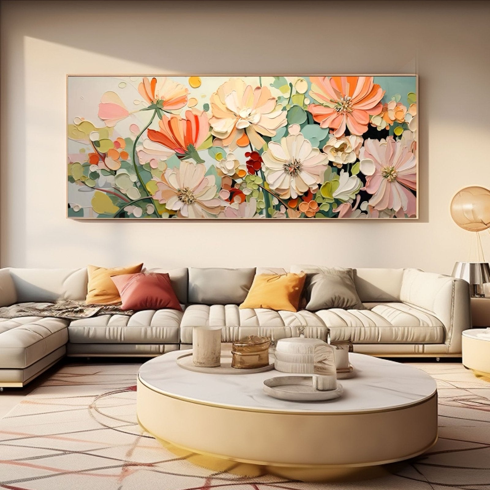Abstract Colorful Painting "Silent Revelations"