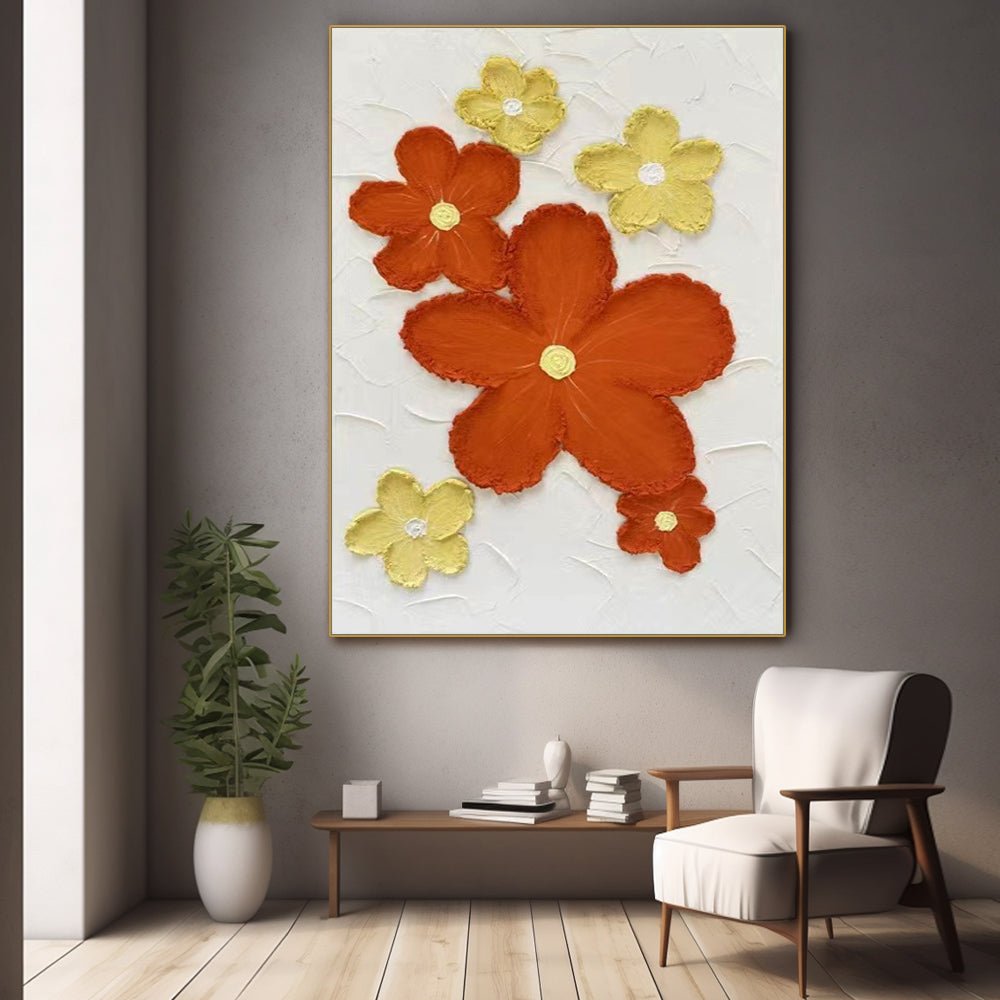 Abstract Painting "Blooming Joy"
