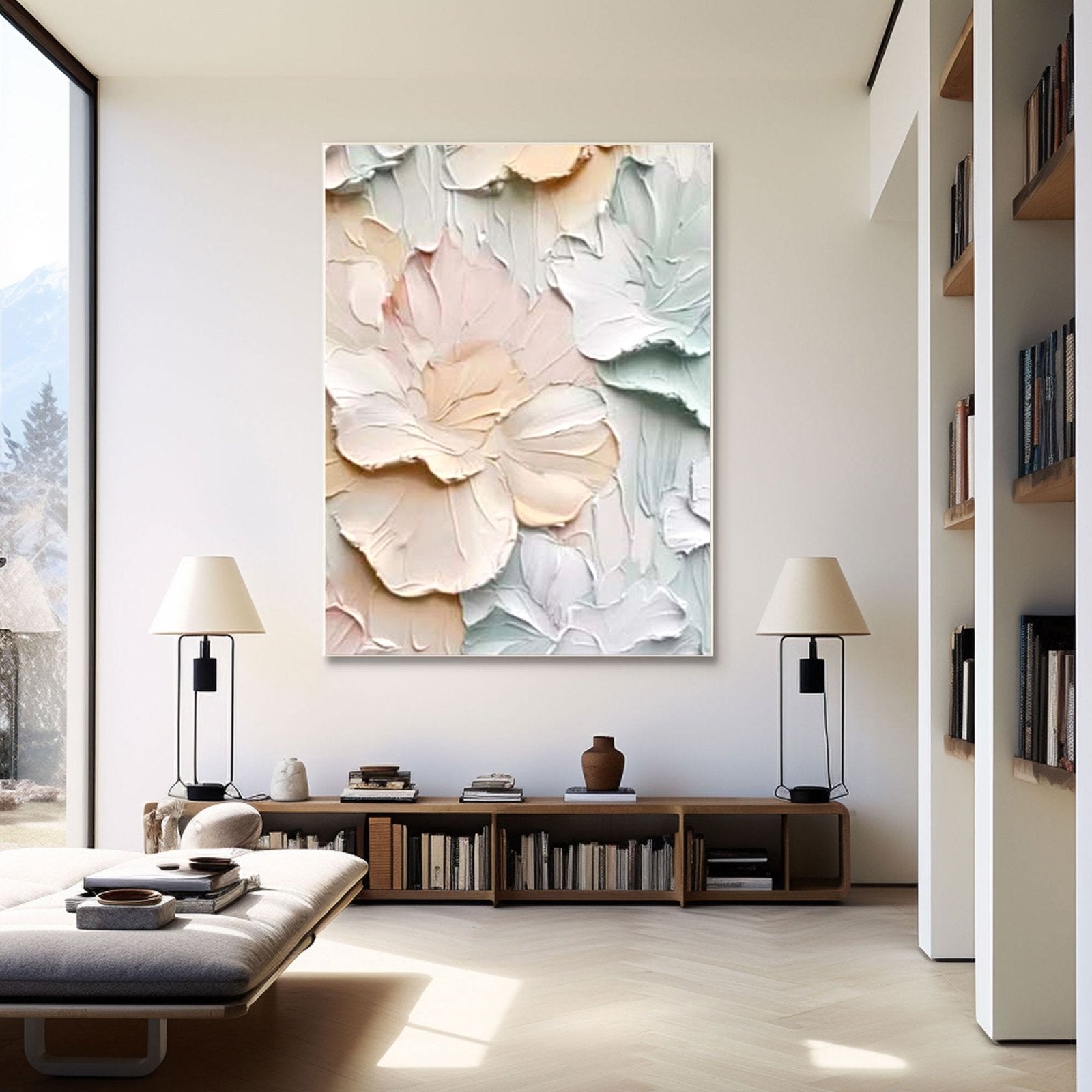 Abstract Painting "Brisa de Abril"