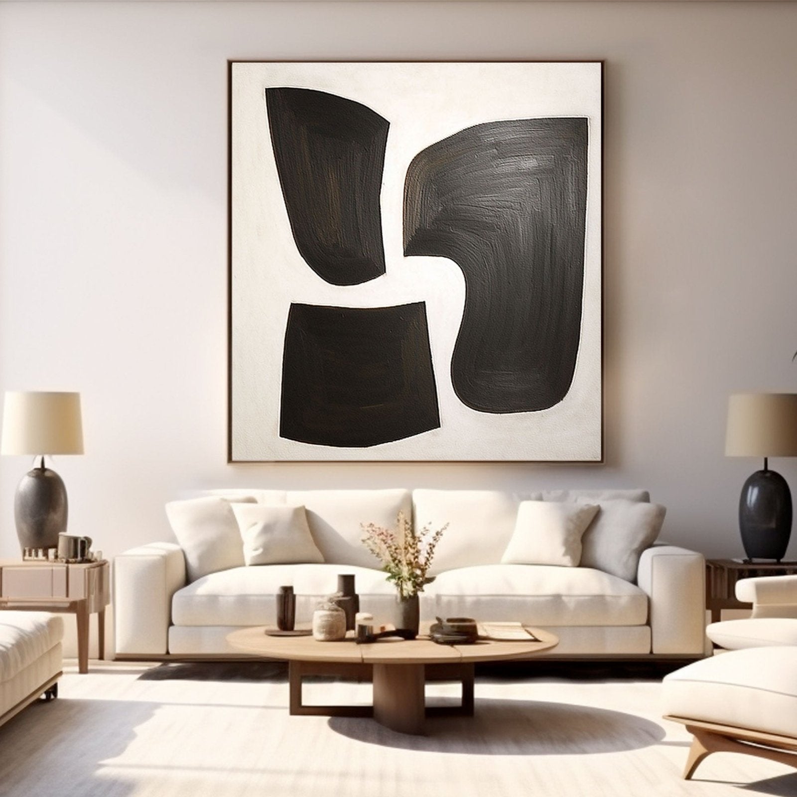 Abstract Painting "Dialogues"