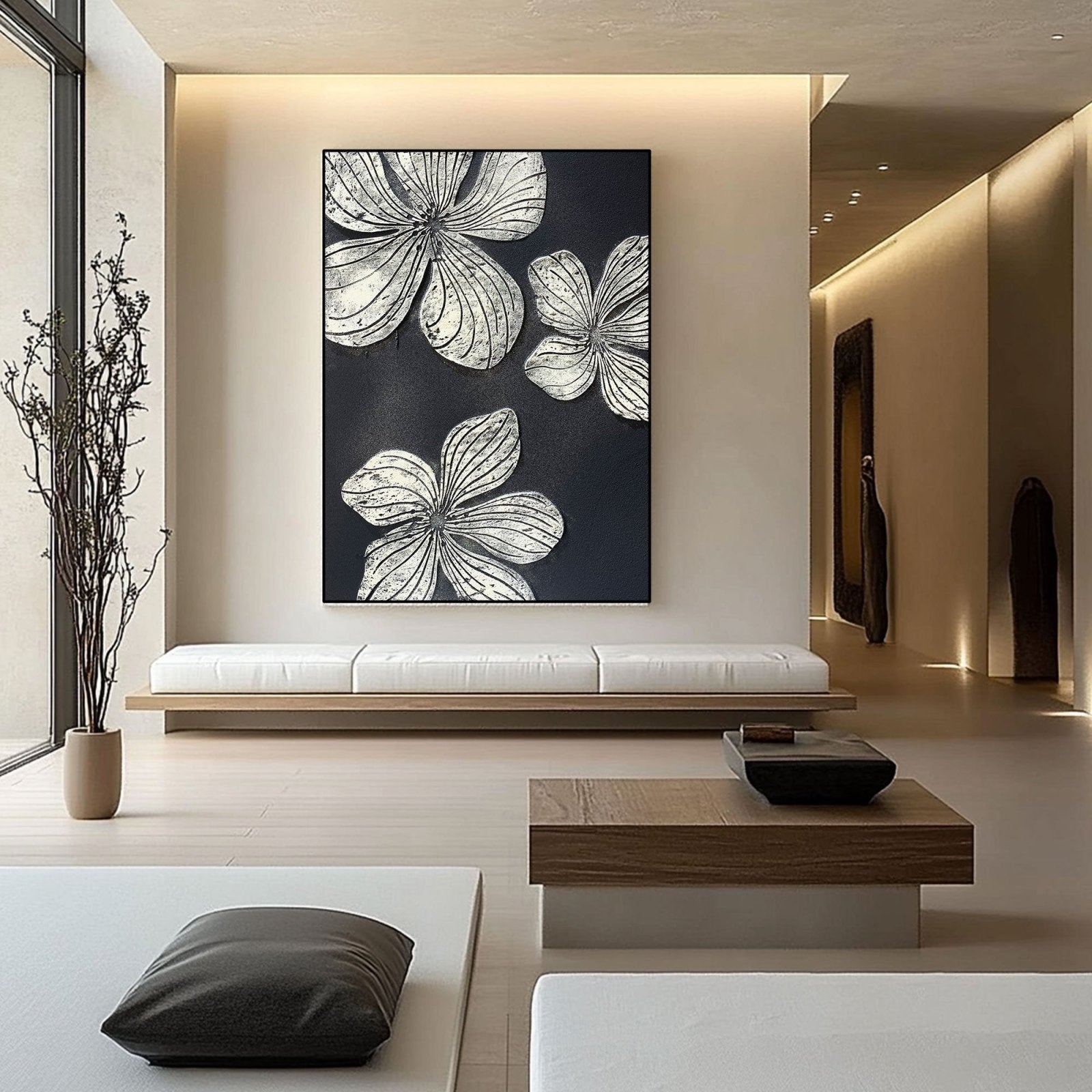 Abstract Painting "Élodie Roseombre"