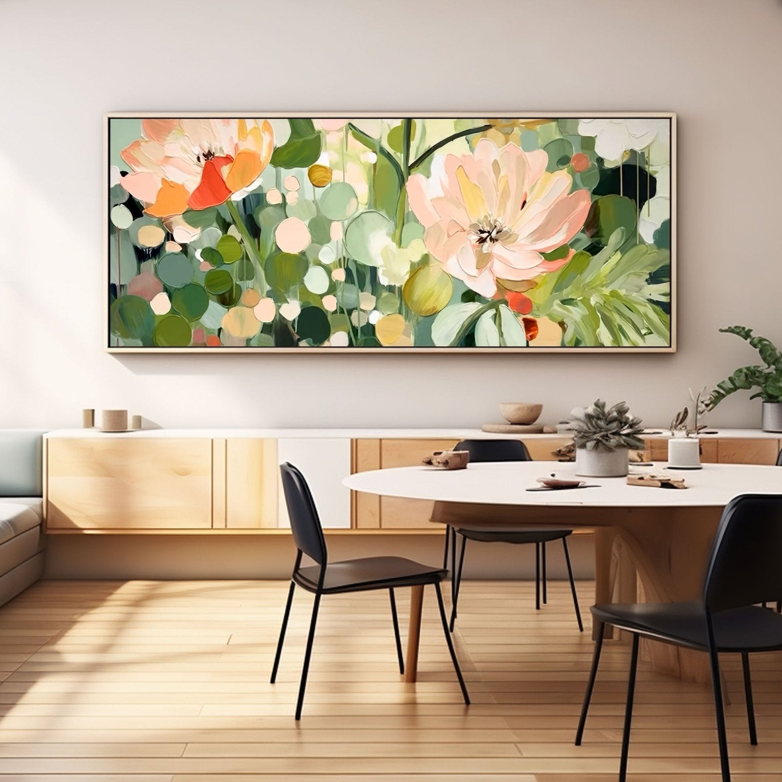 Abstract Painting "Fragile Echoes"