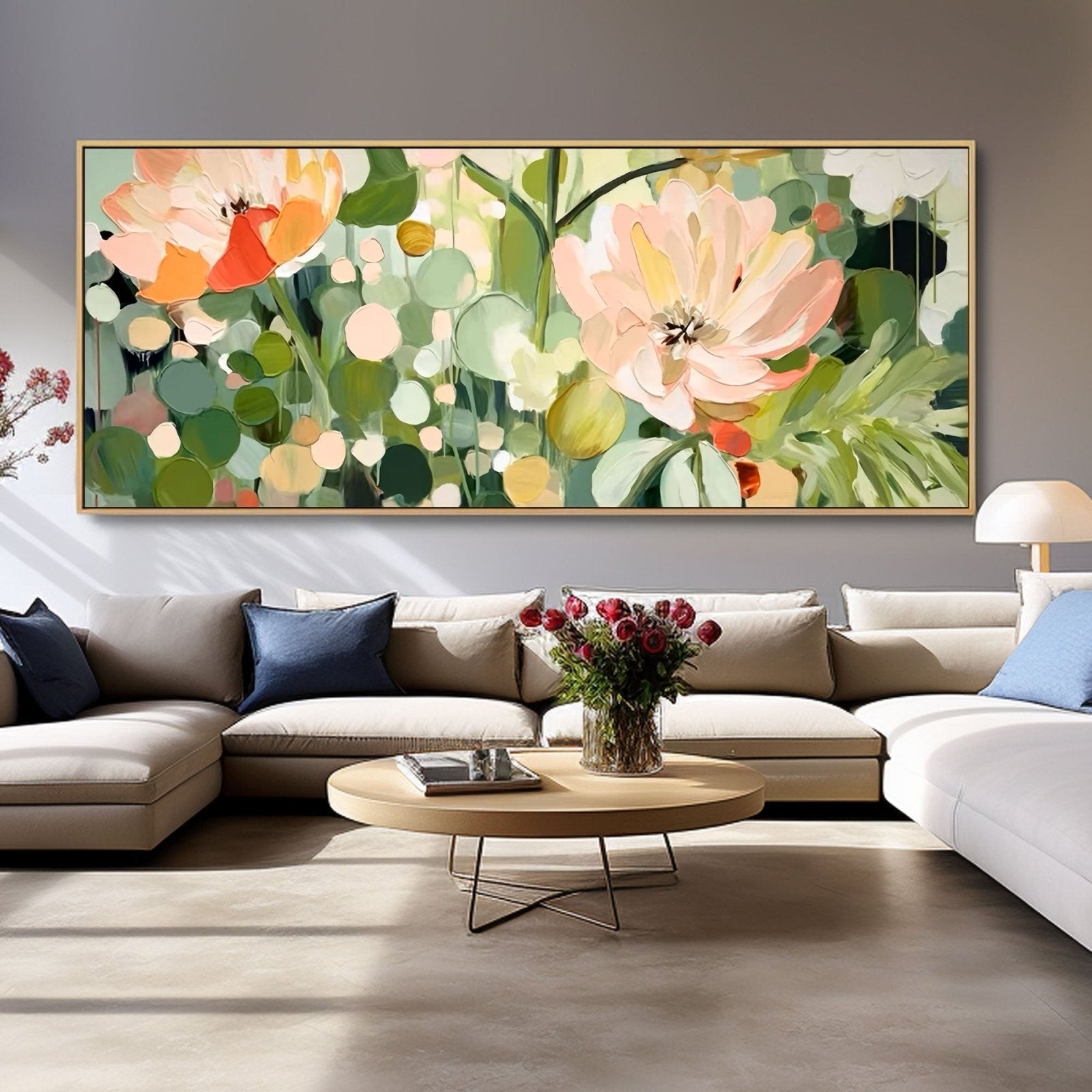 Abstract Painting "Fragile Echoes"