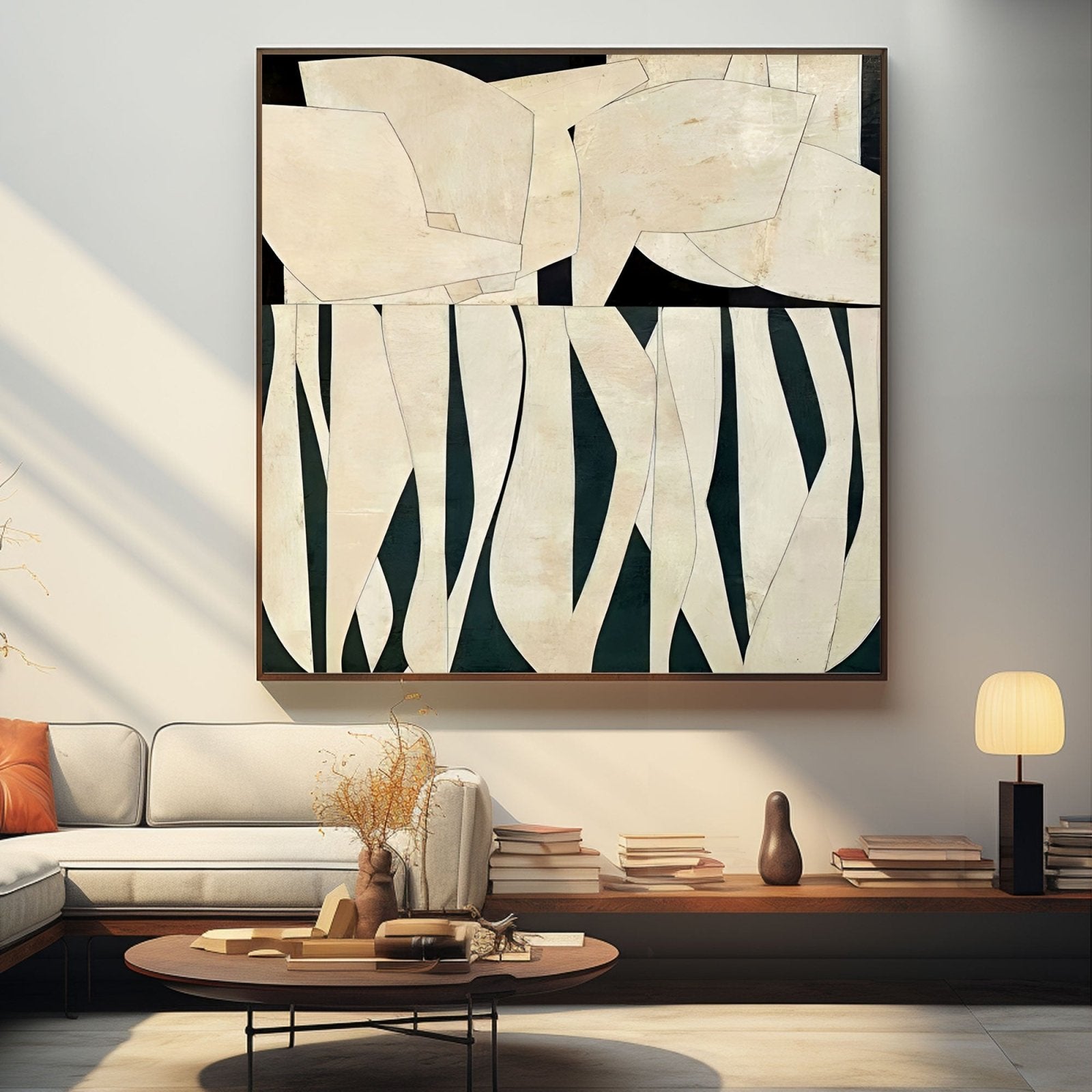 Abstract Painting "Fragmented Unity"