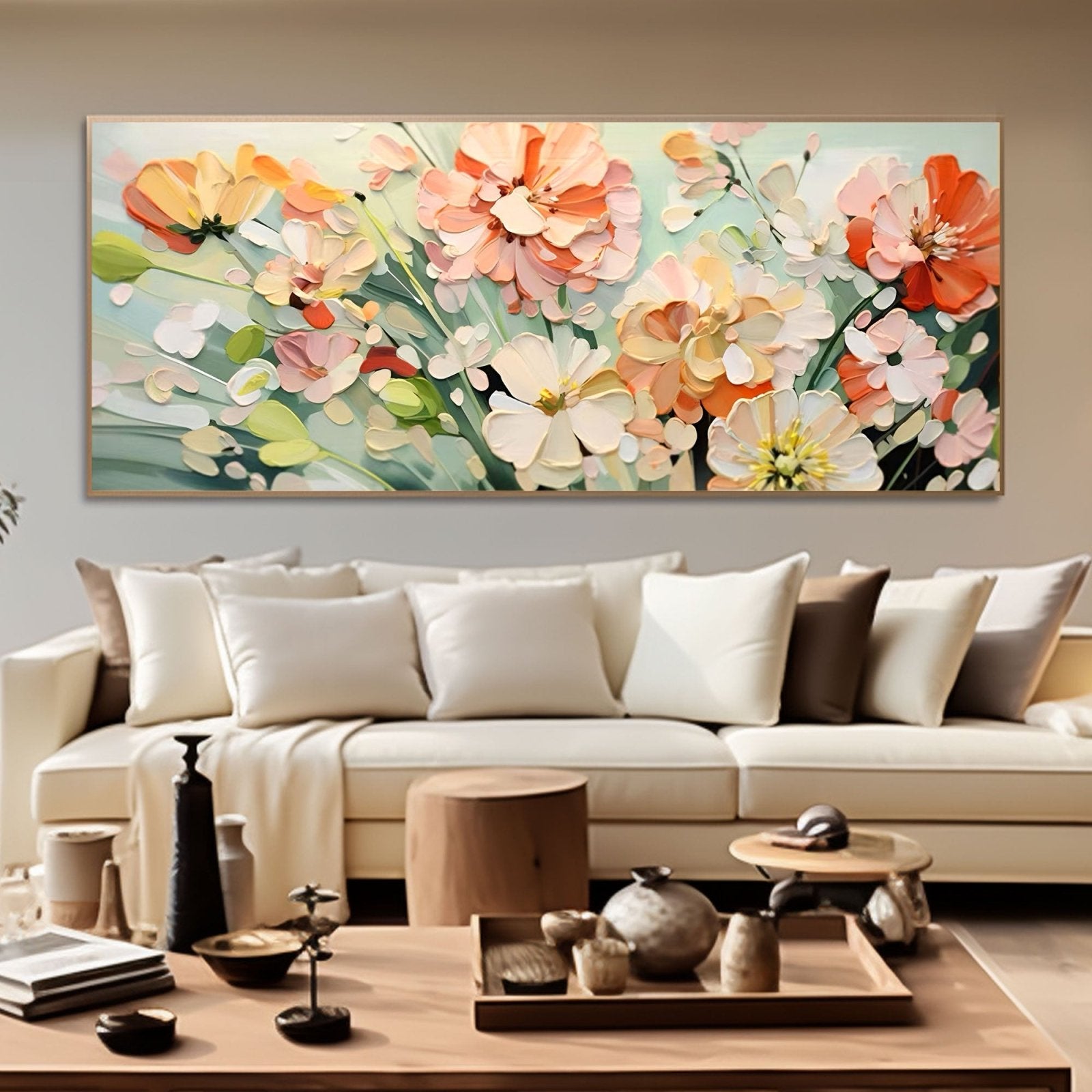 Abstract Painting "Harmony in Blossom"