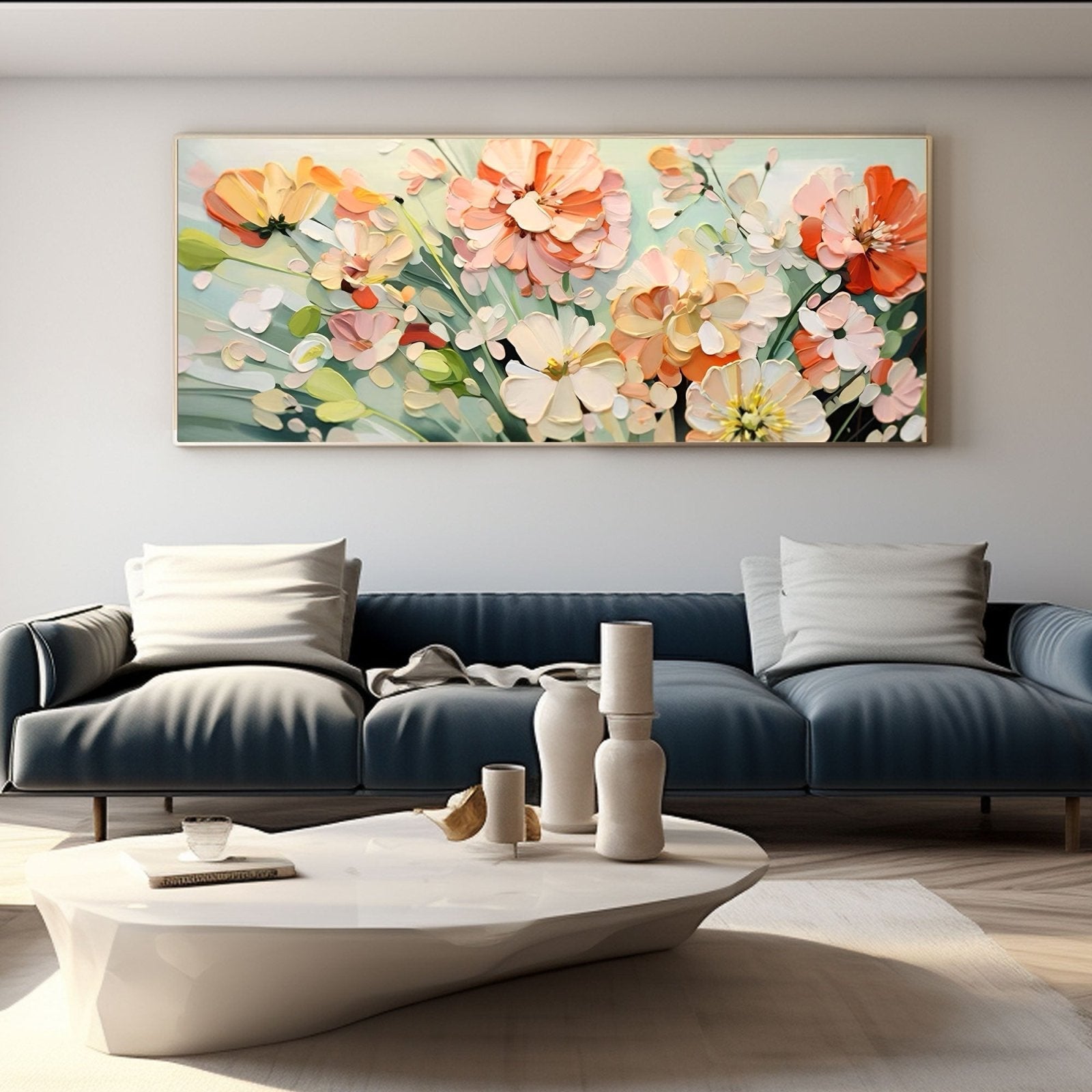 Abstract Painting "Harmony in Blossom"