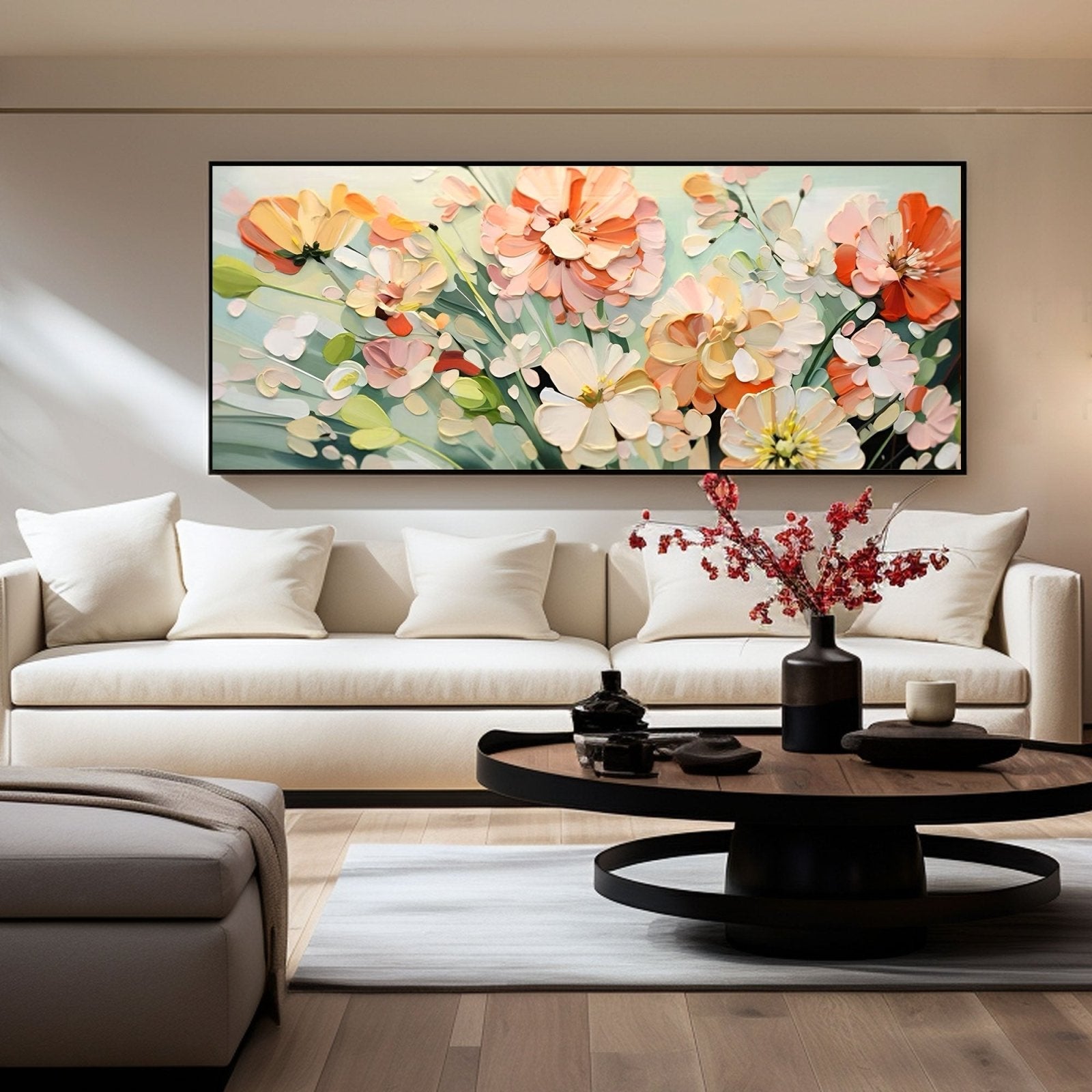 Abstract Painting "Harmony in Blossom"