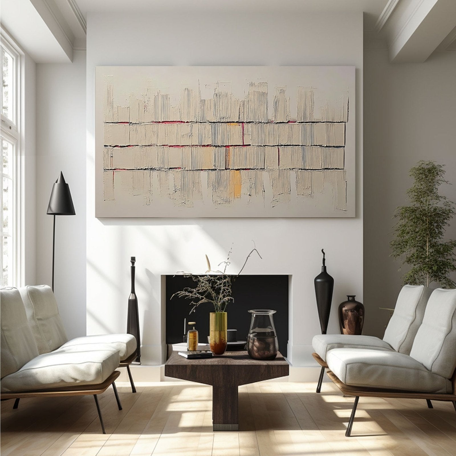 Abstract Painting "Identidad de Tintes"