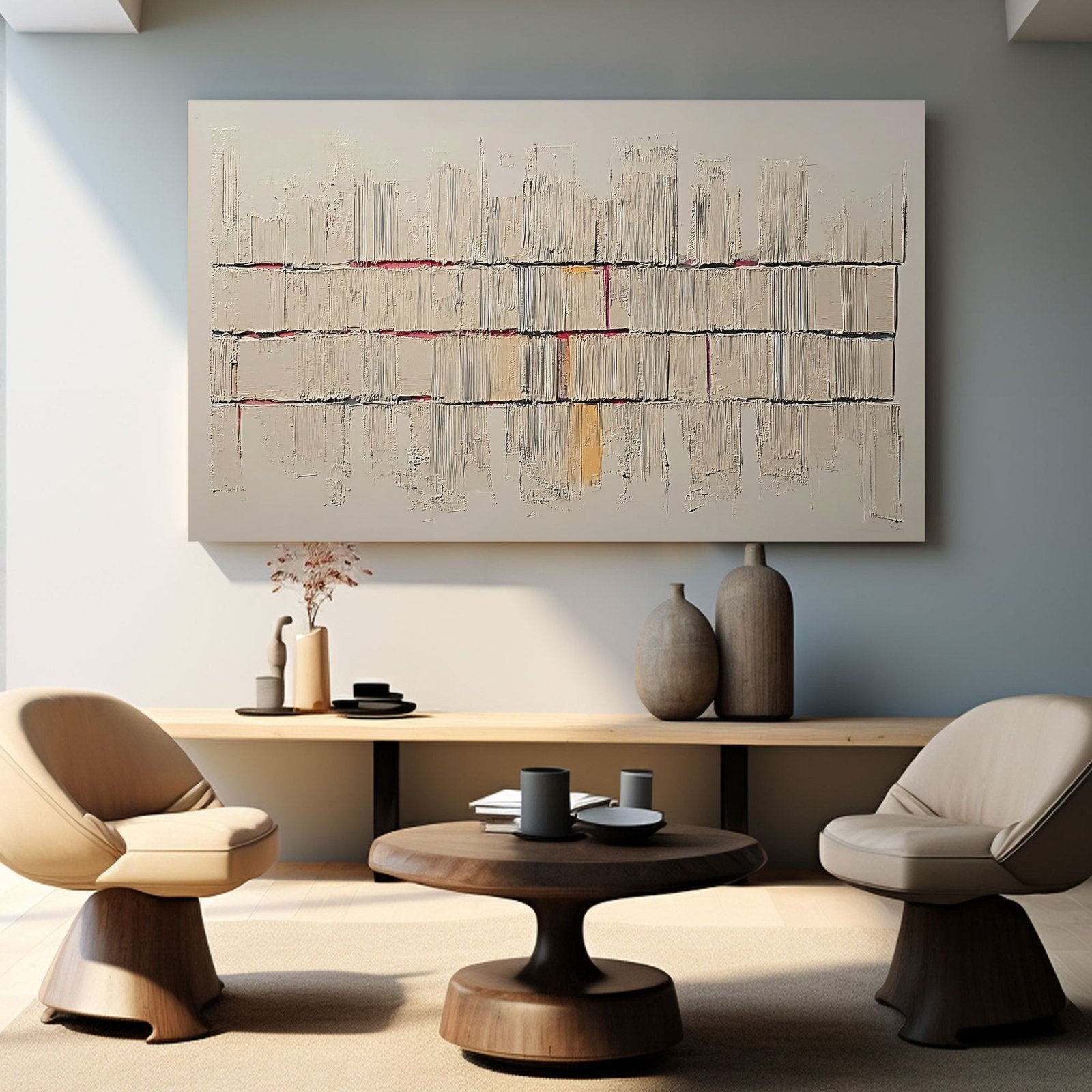 Abstract Painting "Identidad de Tintes"