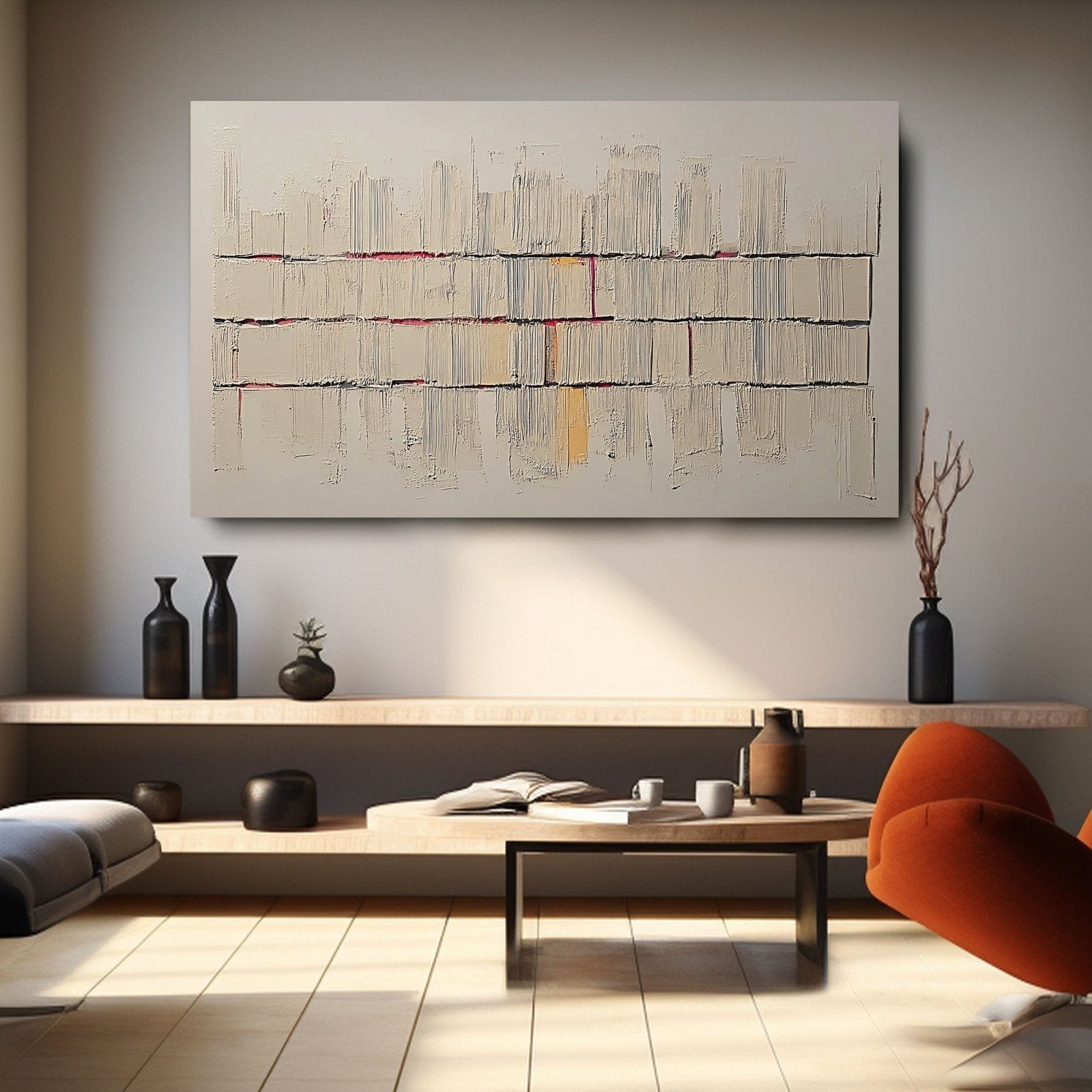 Abstract Painting "Identidad de Tintes"