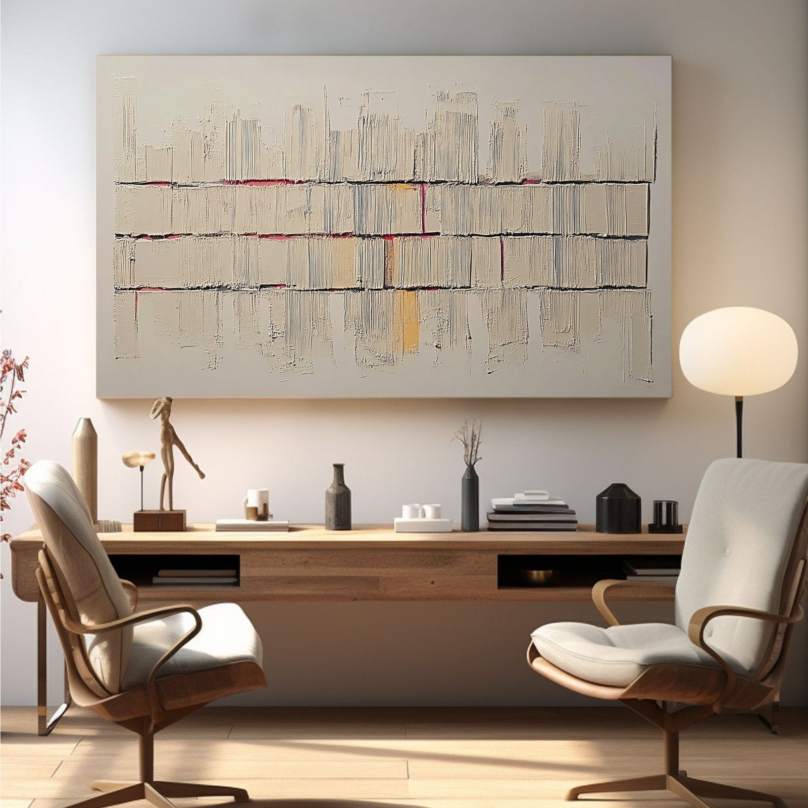 Abstract Painting "Identidad de Tintes"