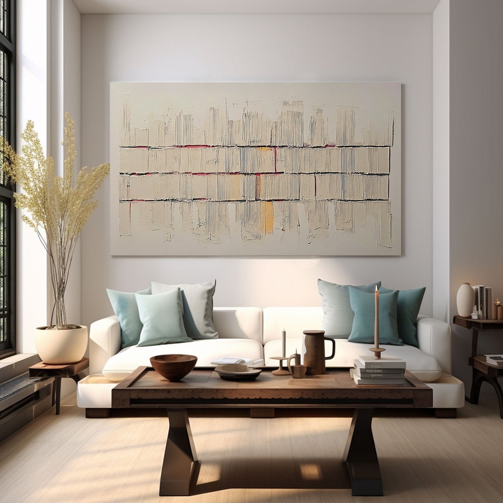 Abstract Painting "Identidad de Tintes"