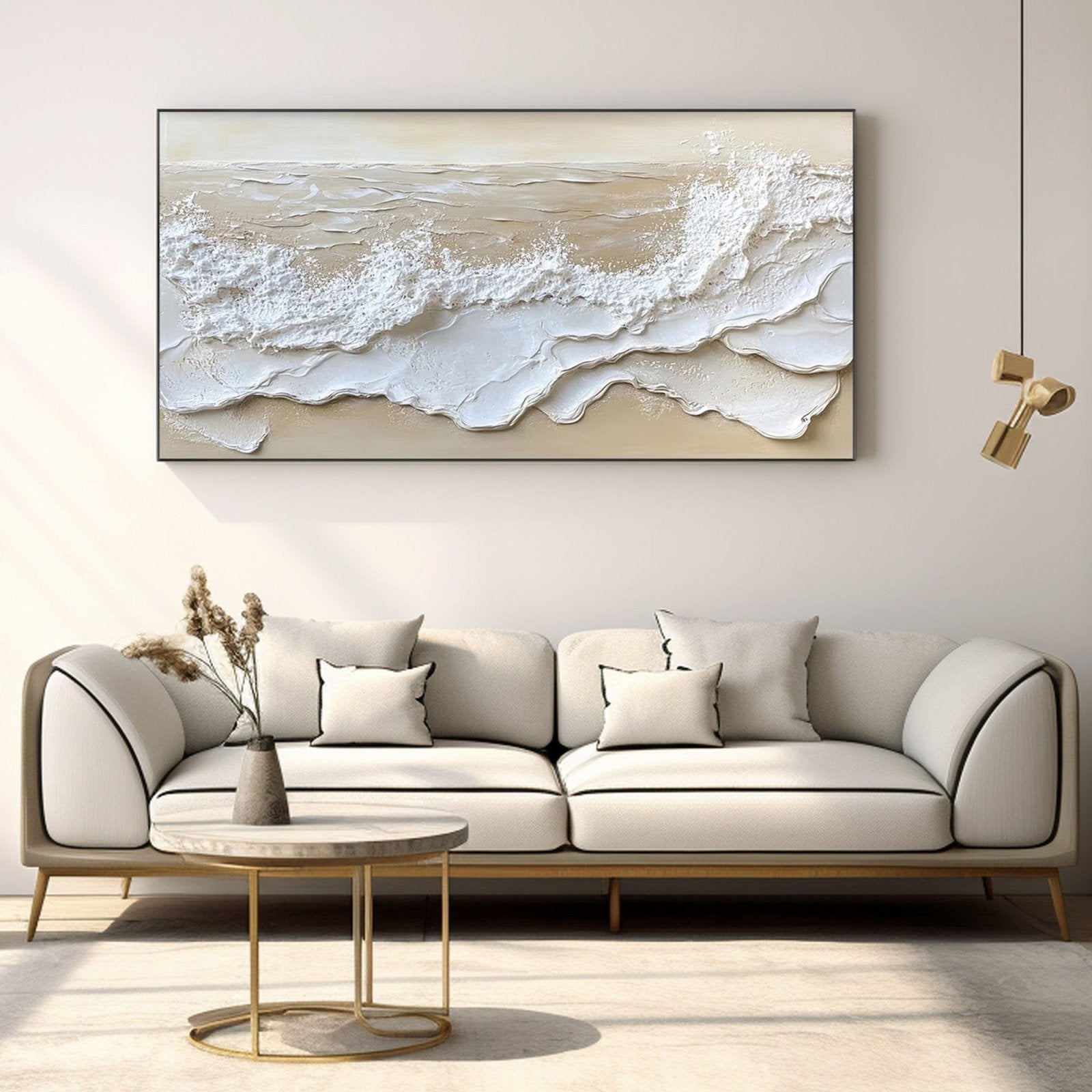 Abstract Painting "Marée Éternelle"