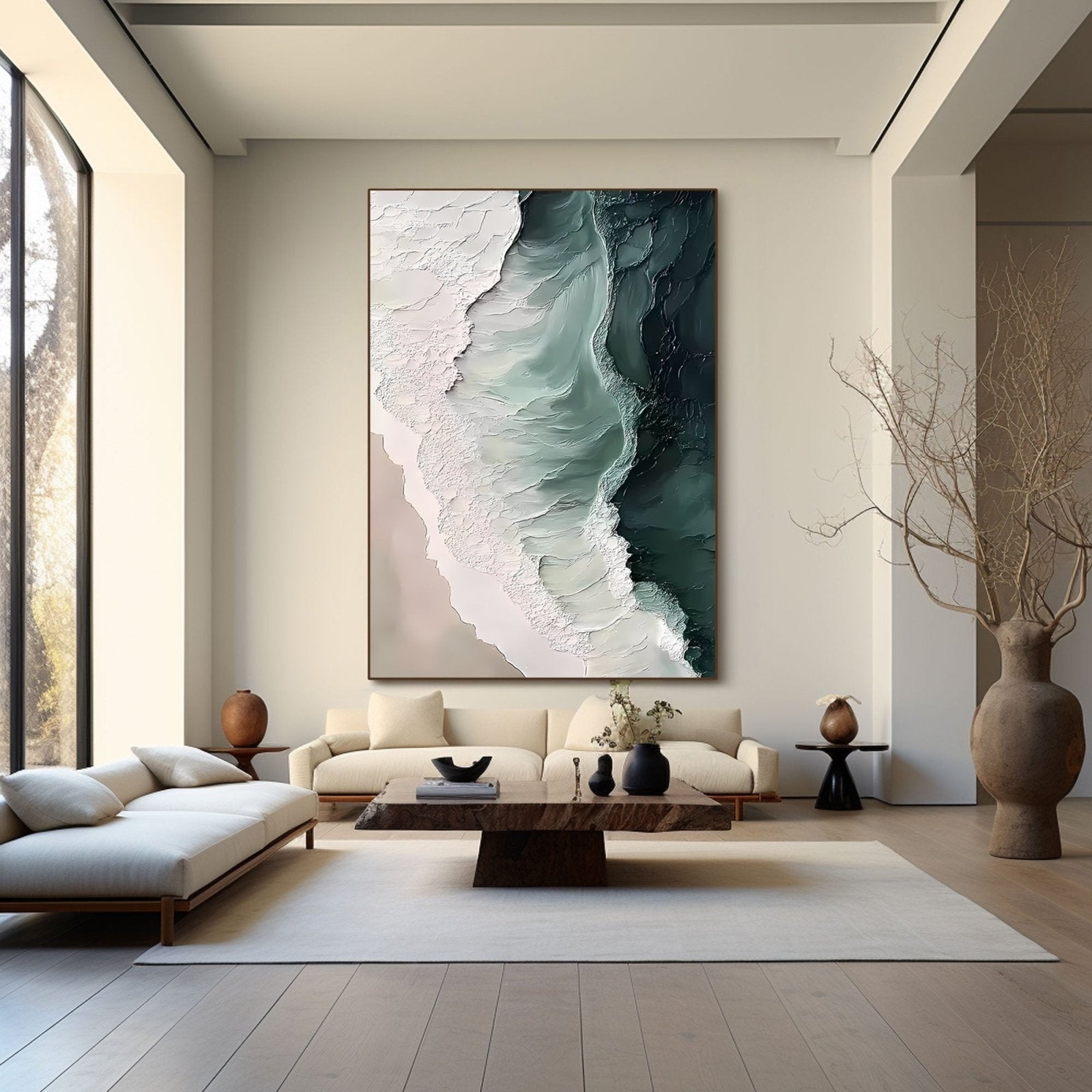 Abstract Painting "Meer Rhythmus”