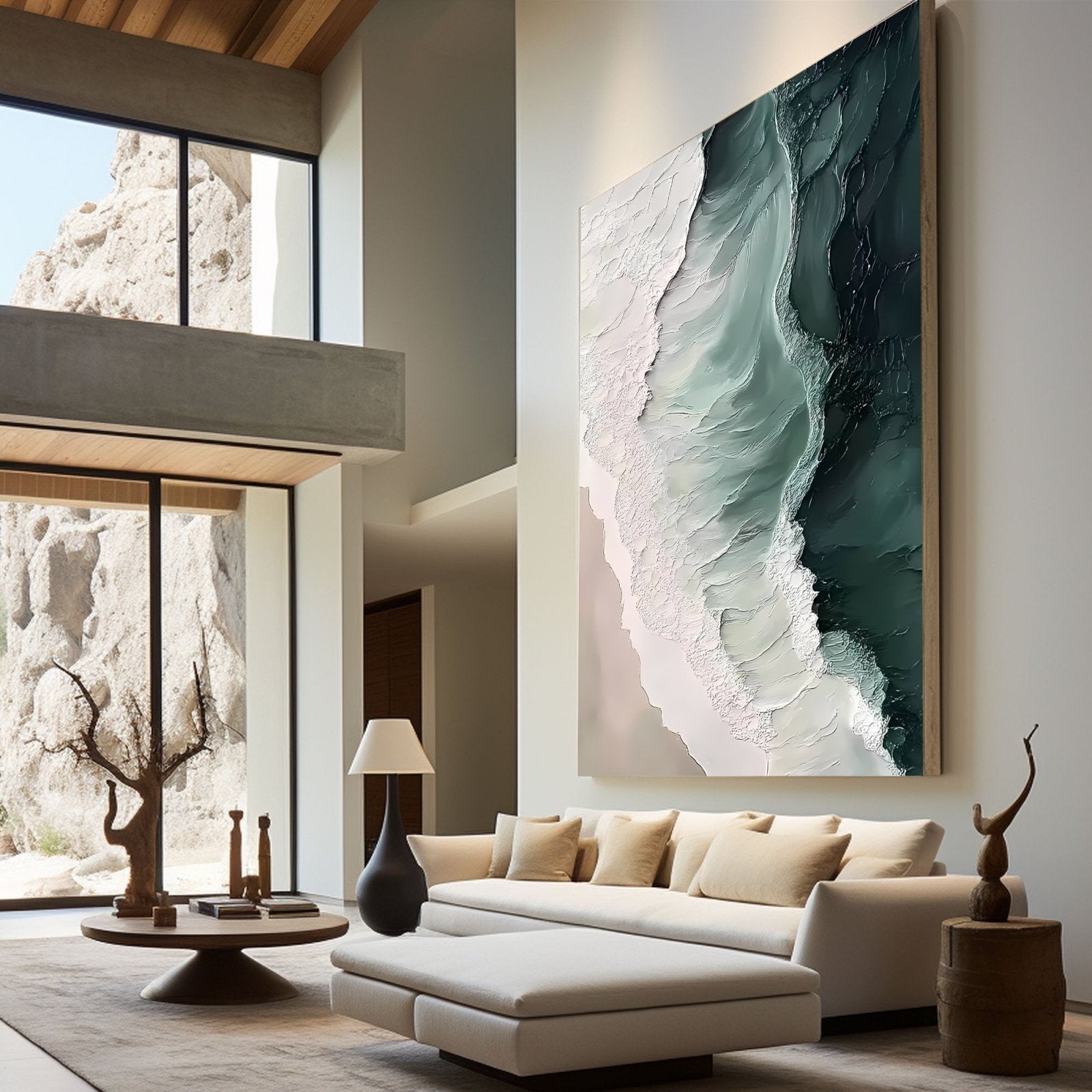 Abstract Painting "Meer Rhythmus”