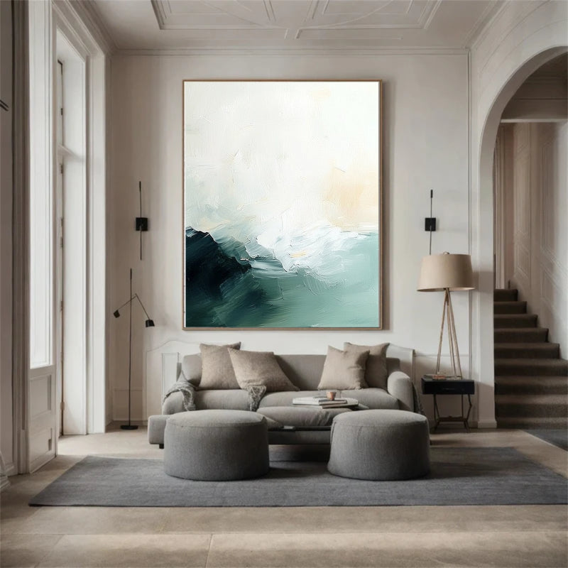 Abstract Painting "Meer Stille”