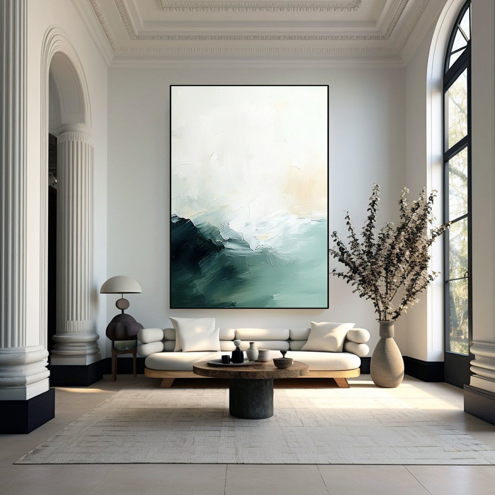 Abstract Painting "Meer Stille”