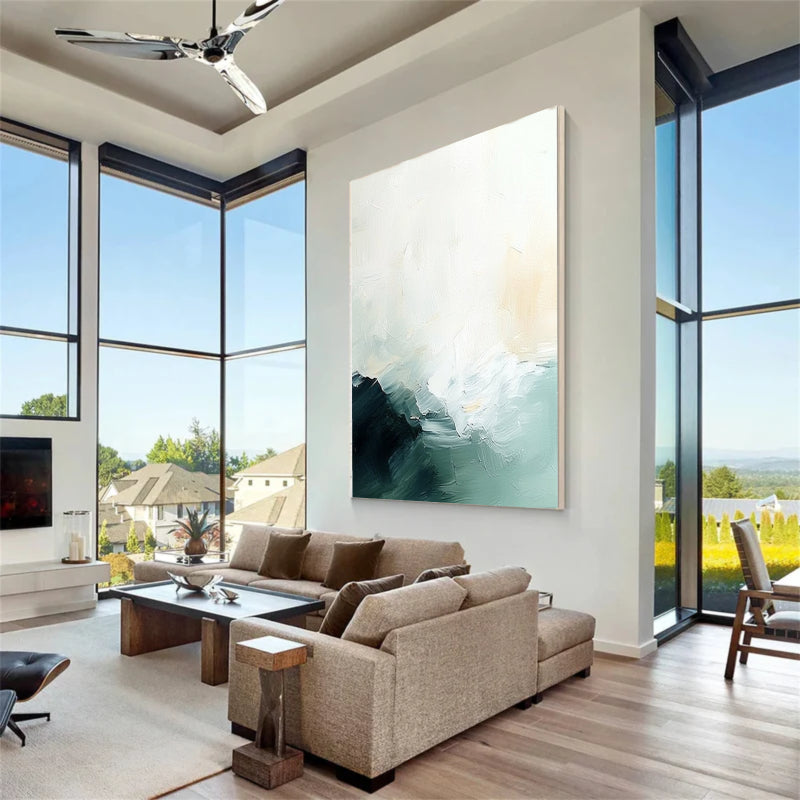 Abstract Painting "Meer Stille”