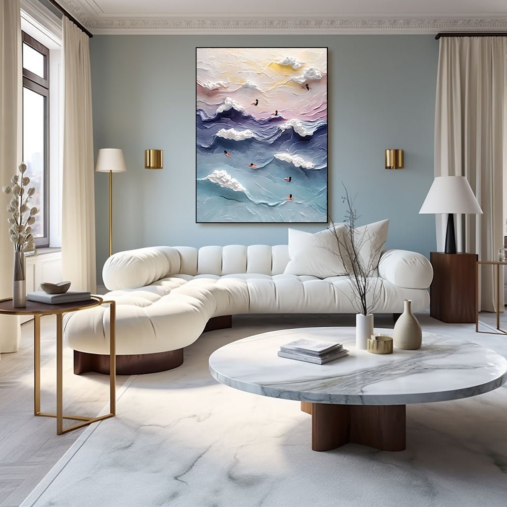 Abstract Painting "Oceania"